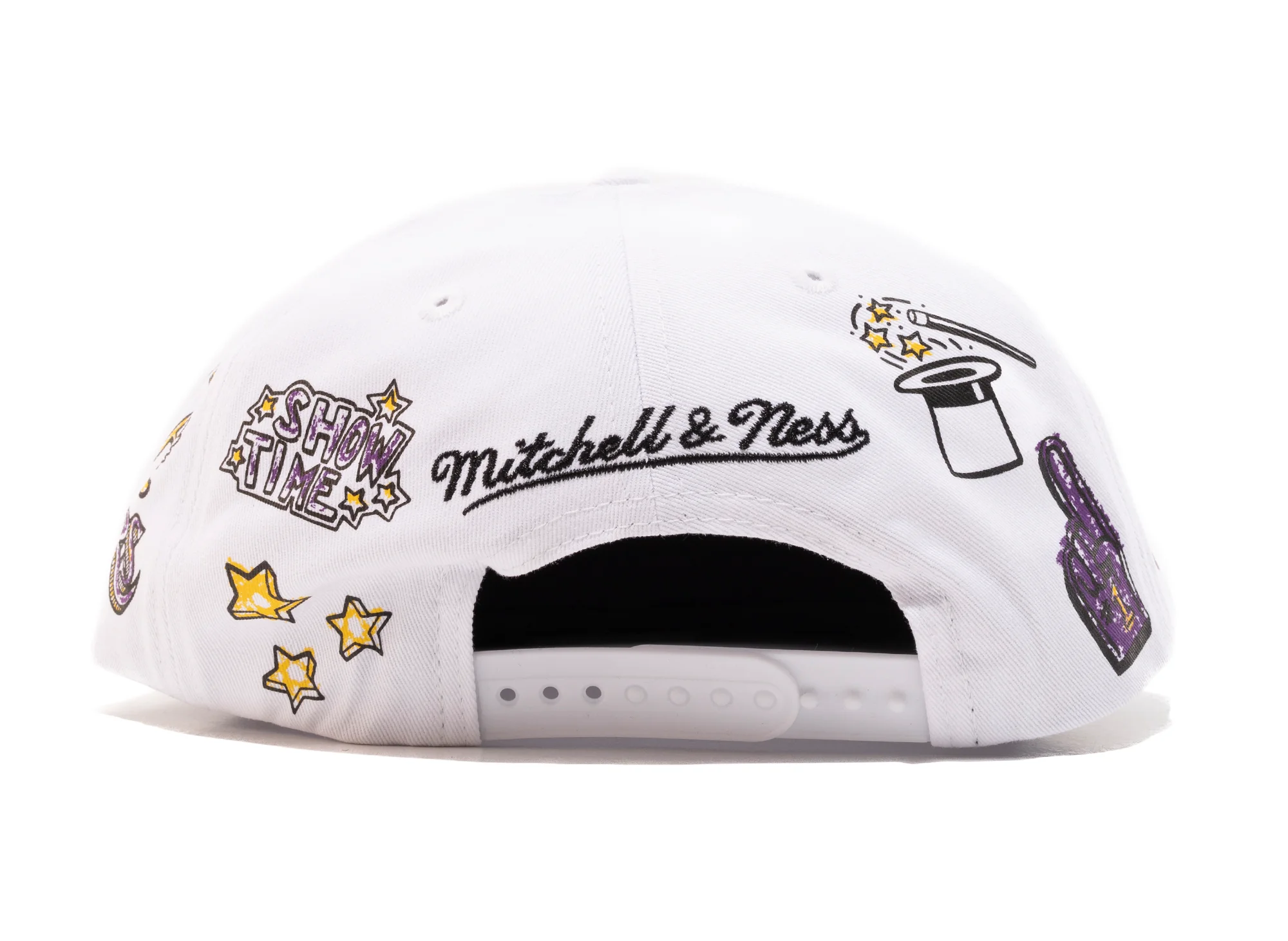 Mitchell & Ness NBA Hand Drawn Lakers Snapback - Image 2
