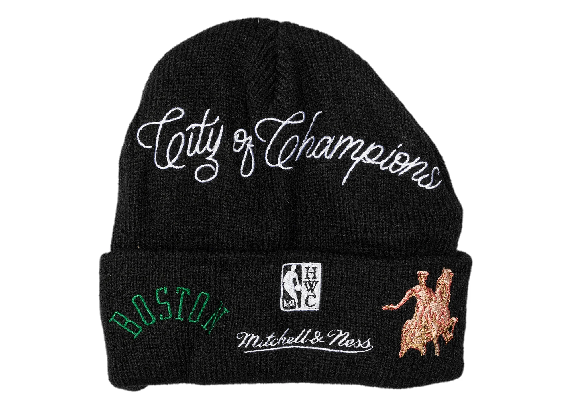 Mitchell & Ness NBA Hyperlocal Boston Celtics Beanie - Image 2