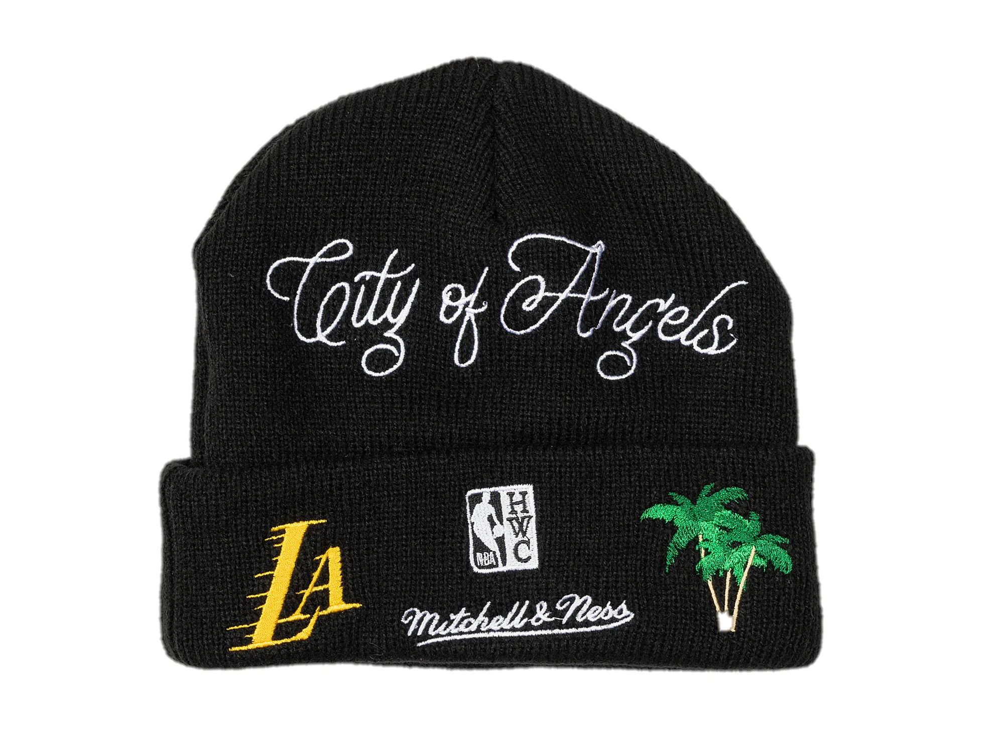 Mitchell & Ness NBA Hyperlocal Los Angeles Lakers Beanie - Image 2