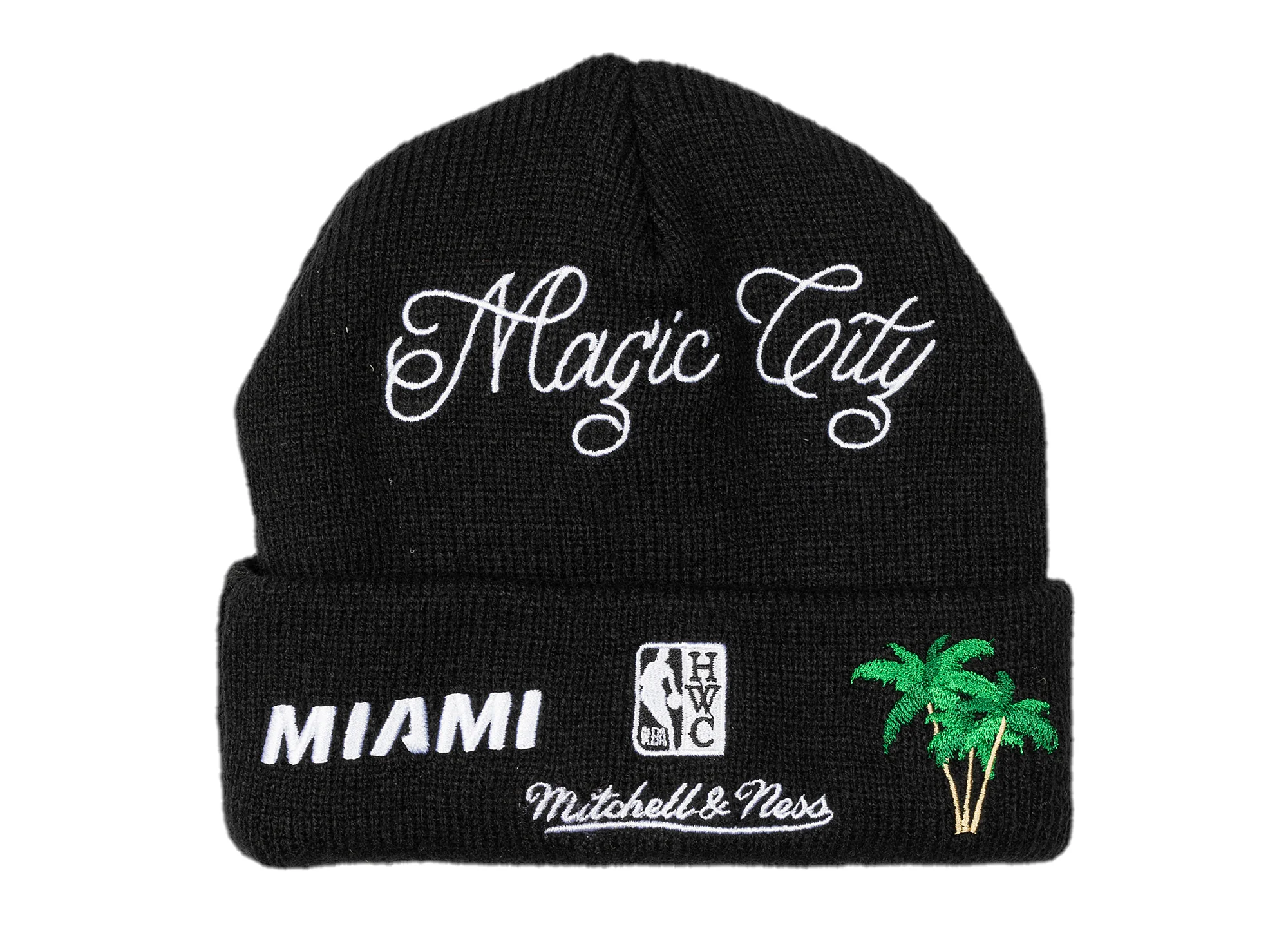 Mitchell & Ness NBA Hyperlocal Miami Heat Beanie - Image 2