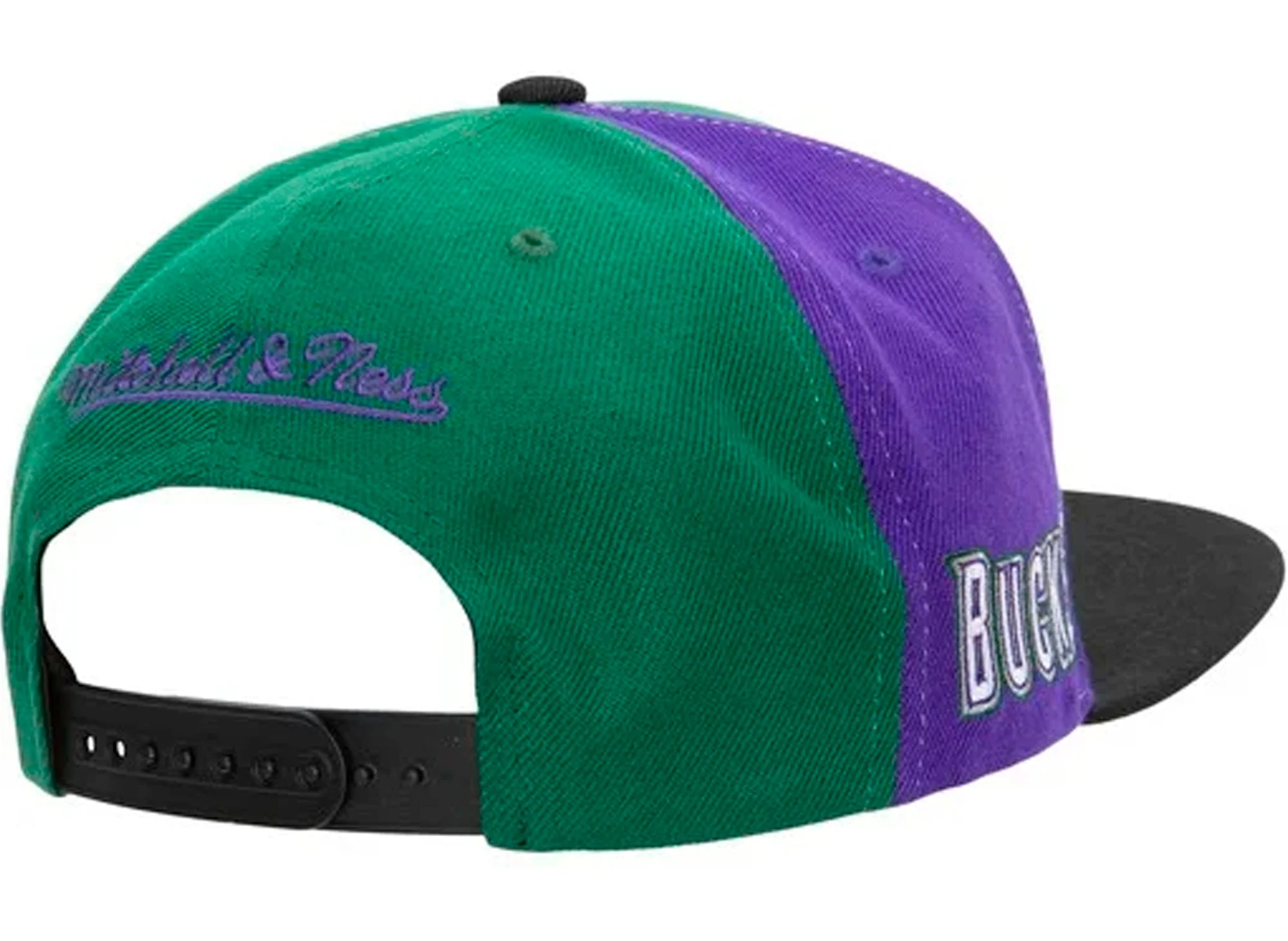 Mitchell & Ness NBA On the Block Bucks Snapback - Image 2