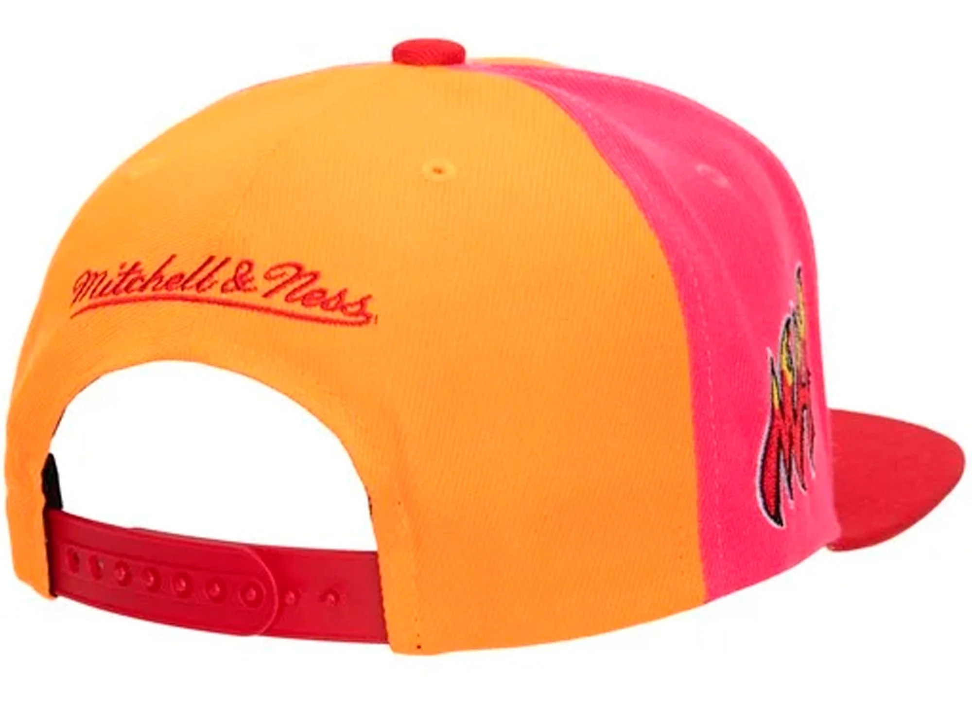 Mitchell & Ness NBA On the Block Heat Snapback - Image 2