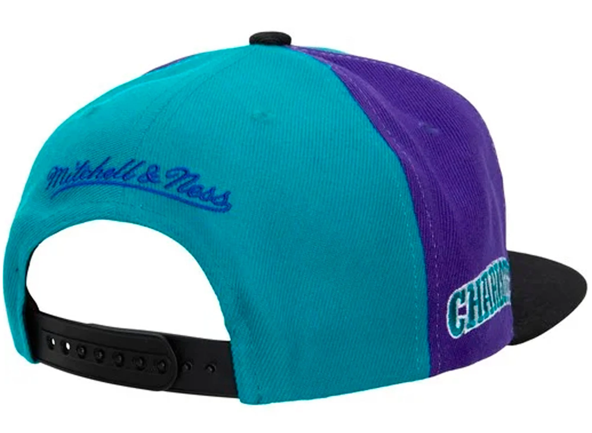 Mitchell & Ness NBA On the Block Hornets Snapback - Image 2