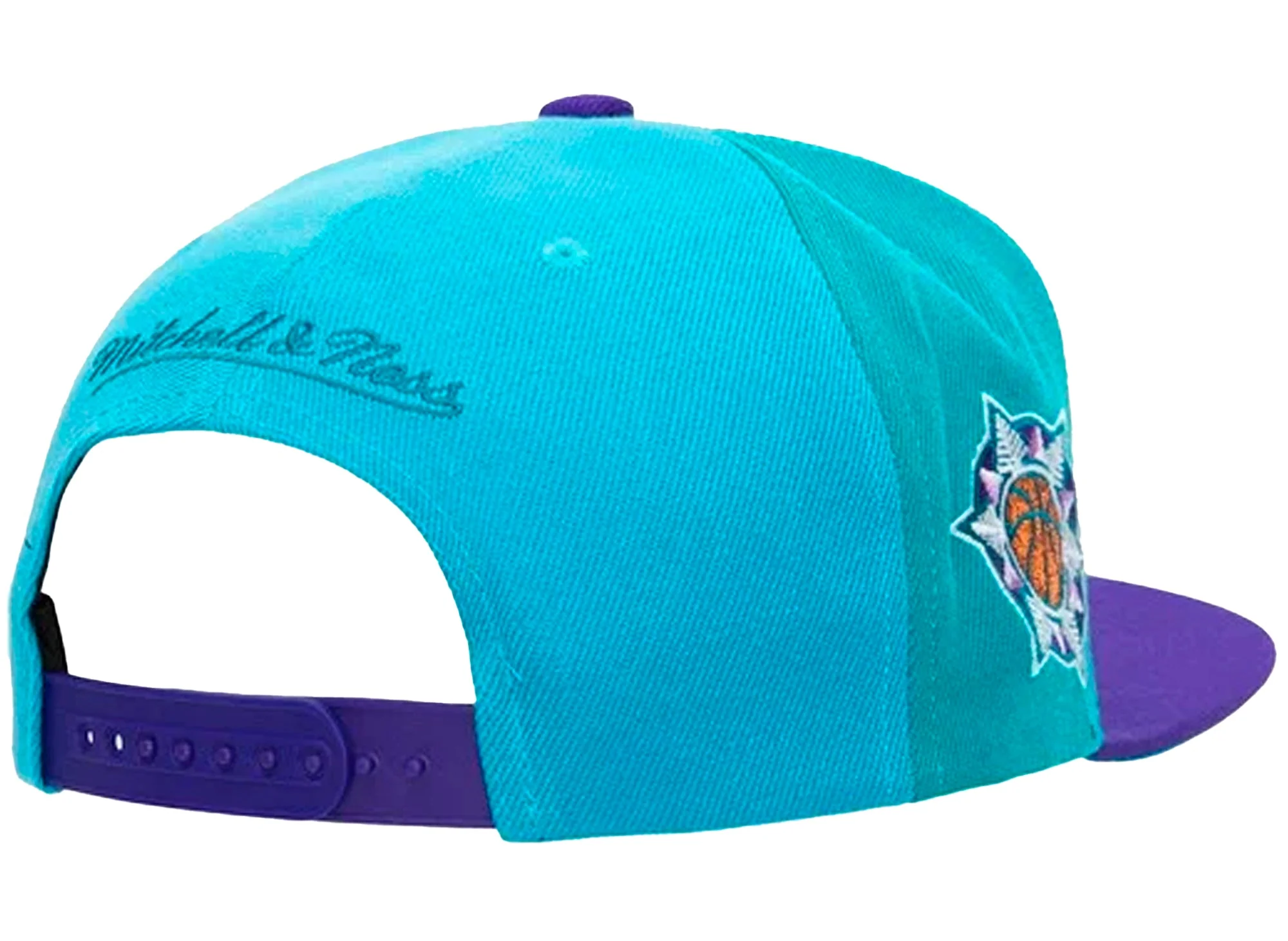 Mitchell & Ness NBA On the Block Jazz Snapback - Image 2