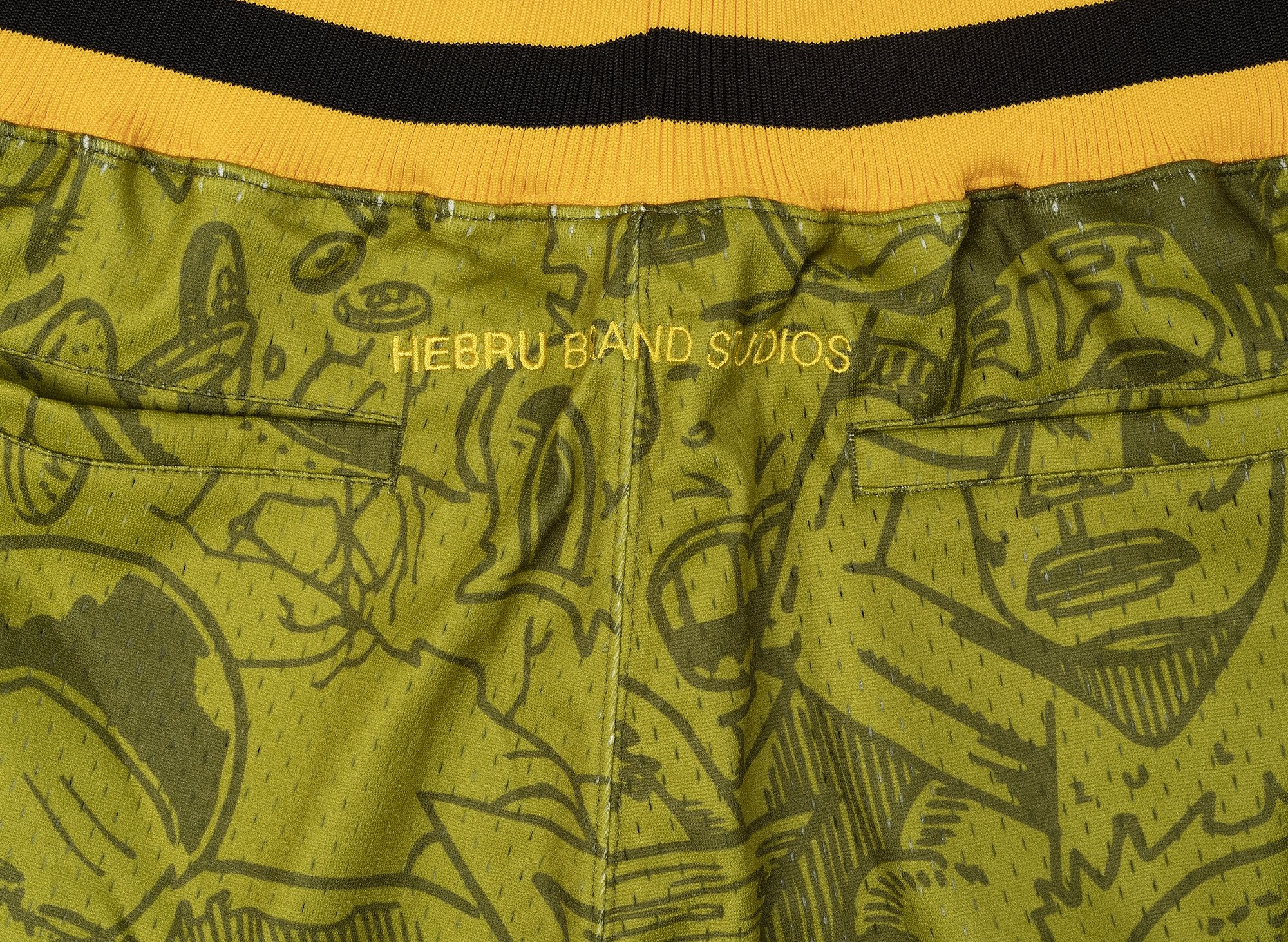 Mitchell & Ness x Hebru Brantley NBA Supersonics Shorts - Image 2
