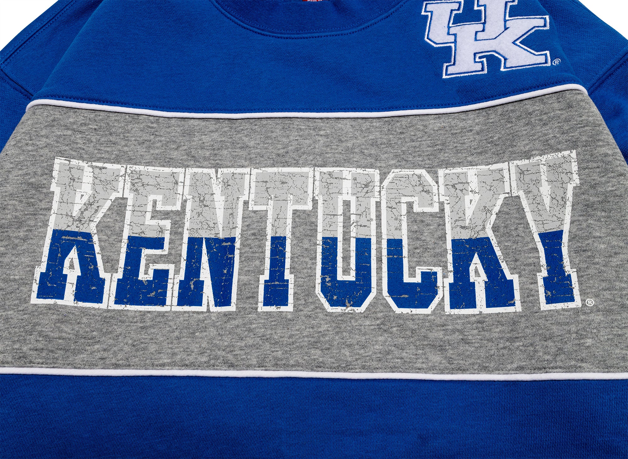Mitchell & Ness NCAA COF Fleece Crew Kentucky Wildcats - Image 3