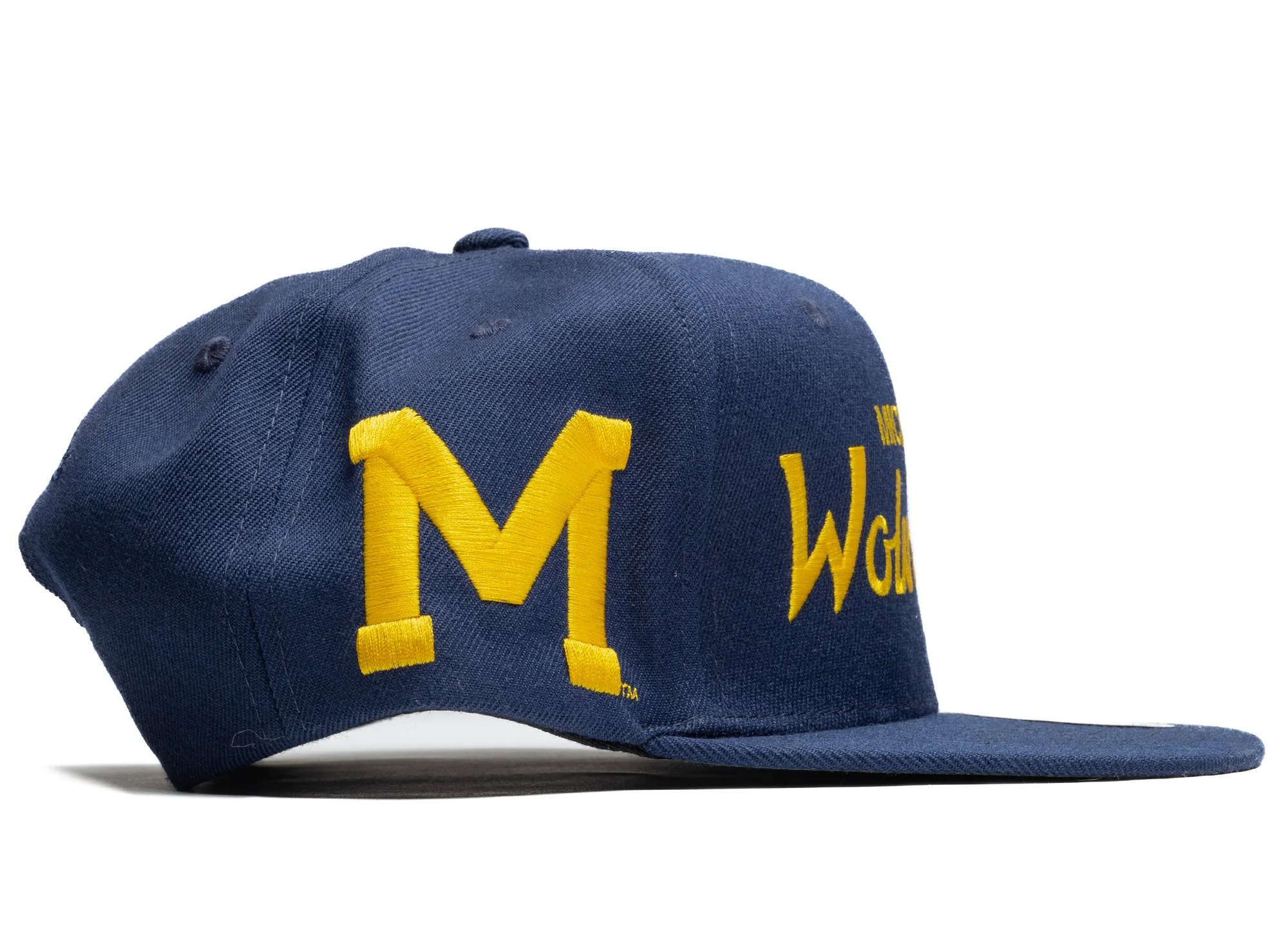 Mitchell & Ness NCAA JUST DON DRAFT SNAPBACK MICHIGAN - Image 3