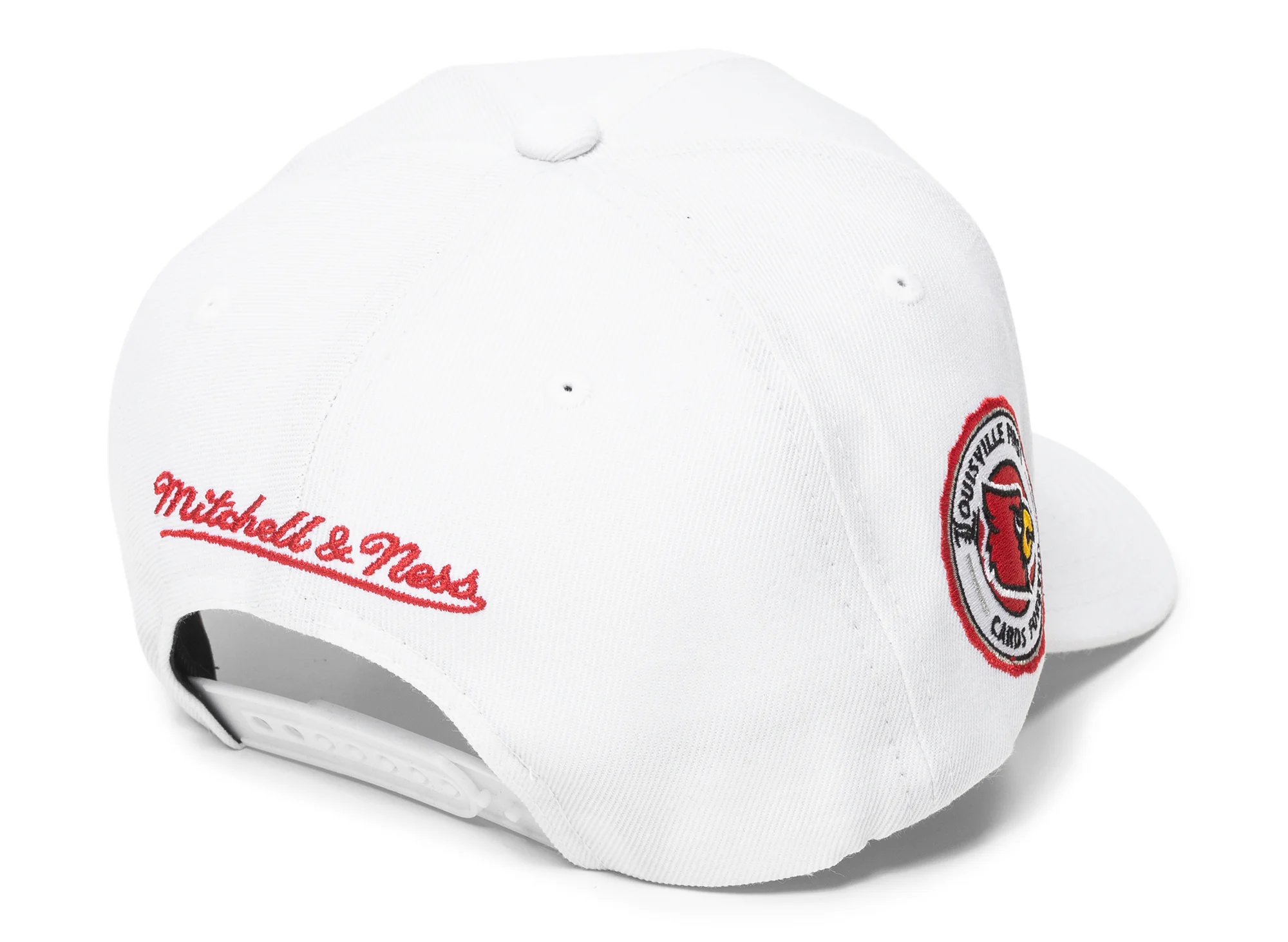 Mitchell & Ness NCAA Louisville Cardinals L Logo Pro Crown Snapback - Image 3