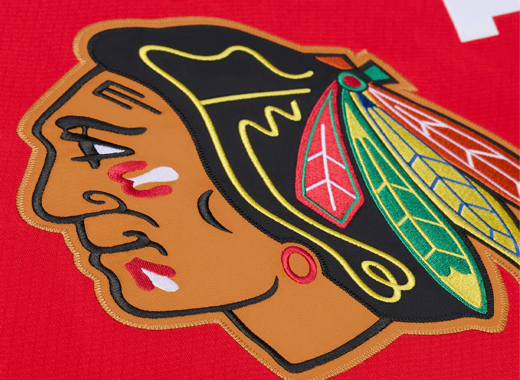 Mitchell & Ness NHL Dark Jersey Chicago Blackhawks 1965 Bobby Hull - Image 3