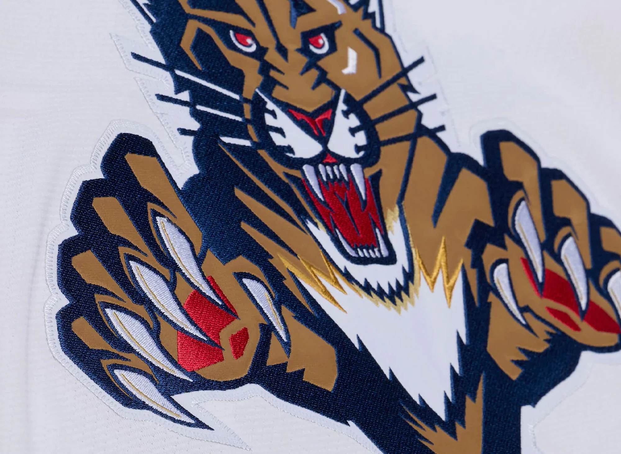 Mitchell & Ness NHL White Jersey Florida Panthers 1995 Ed Jovanovski - Image 4