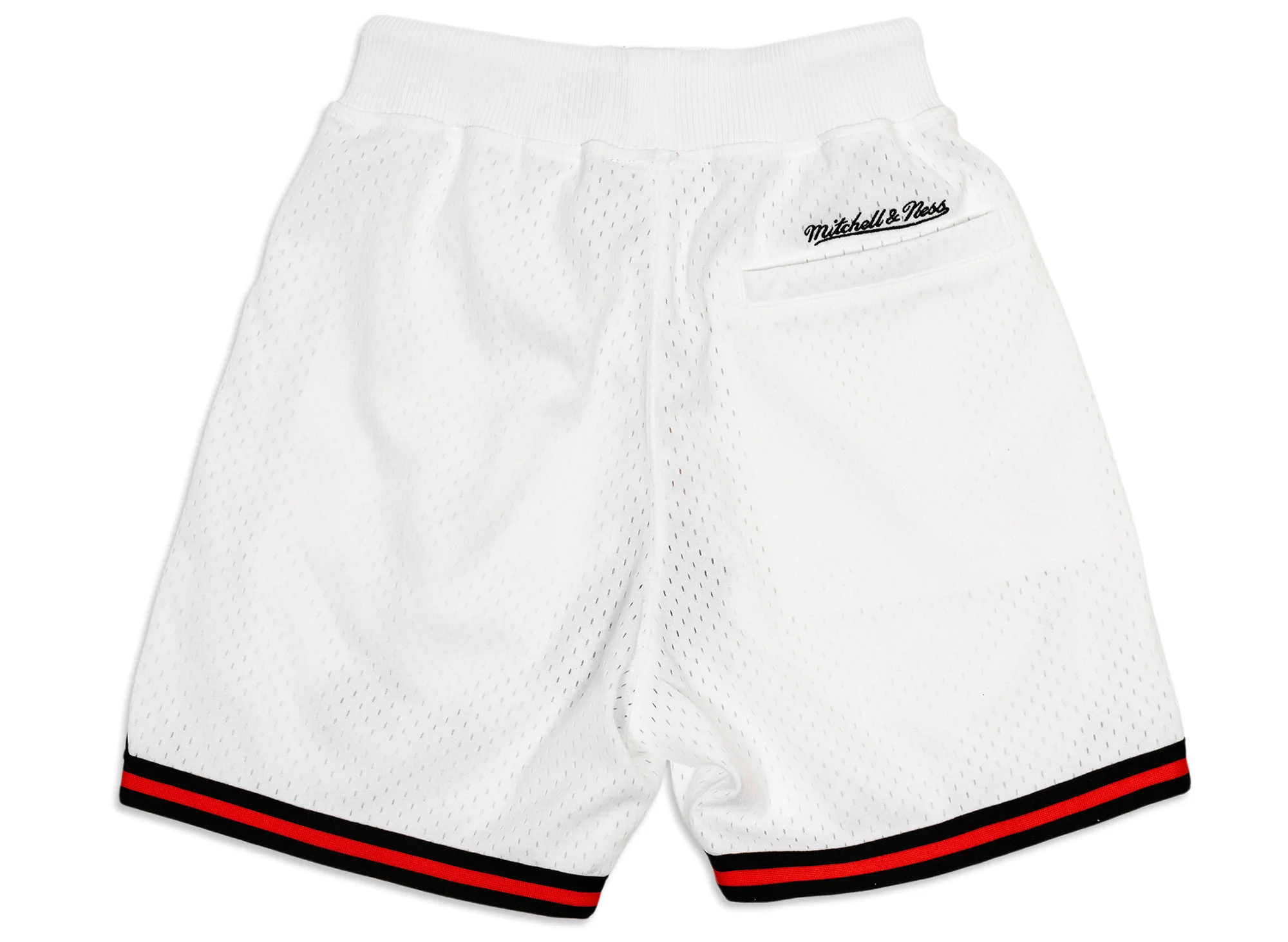 Mitchell & Ness Oneness Louisville Cardinals Game Day Shorts in White - Image 3