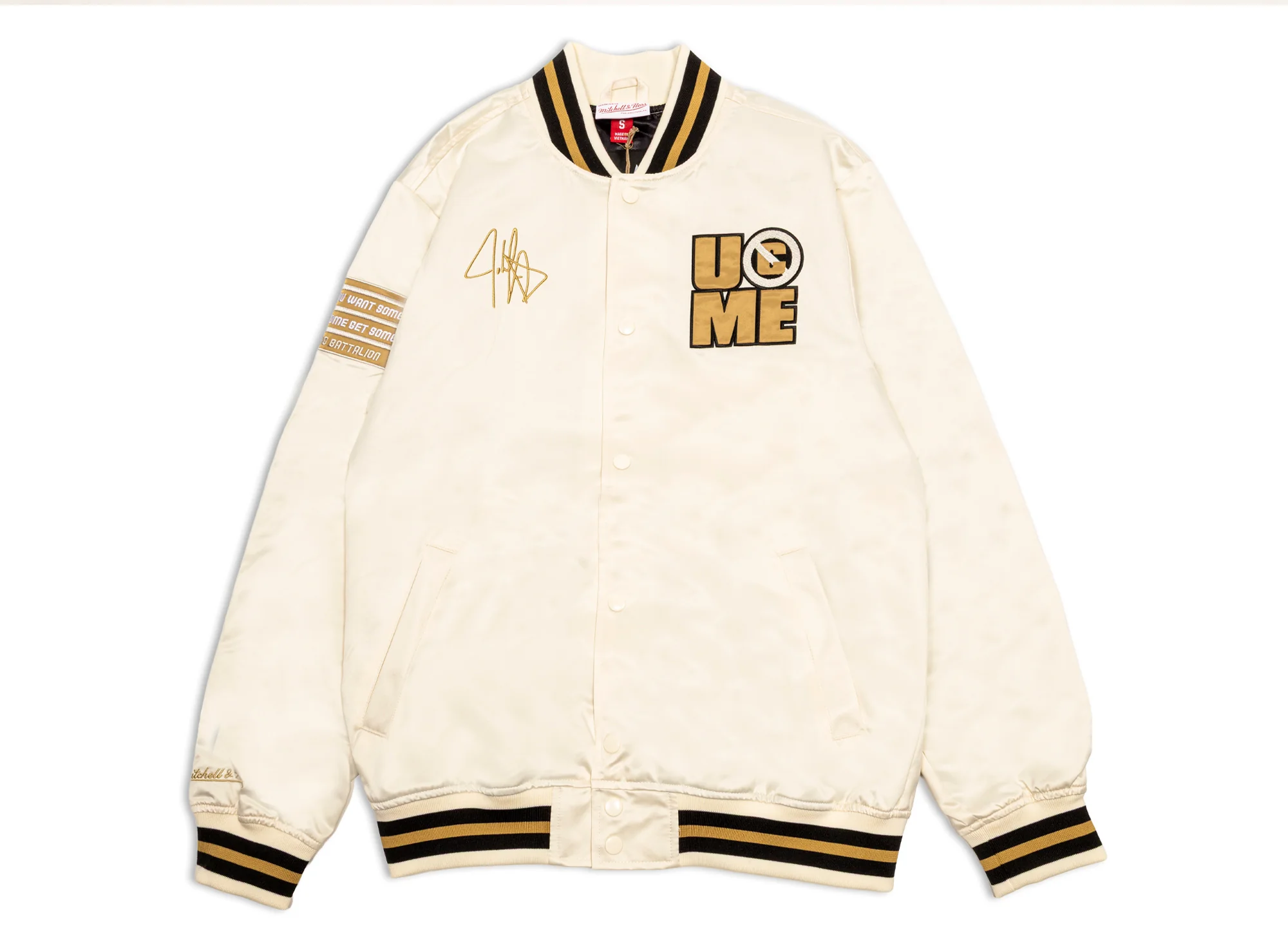 Mitchell & Ness WWE John Cena Sublimated Satin Jacket