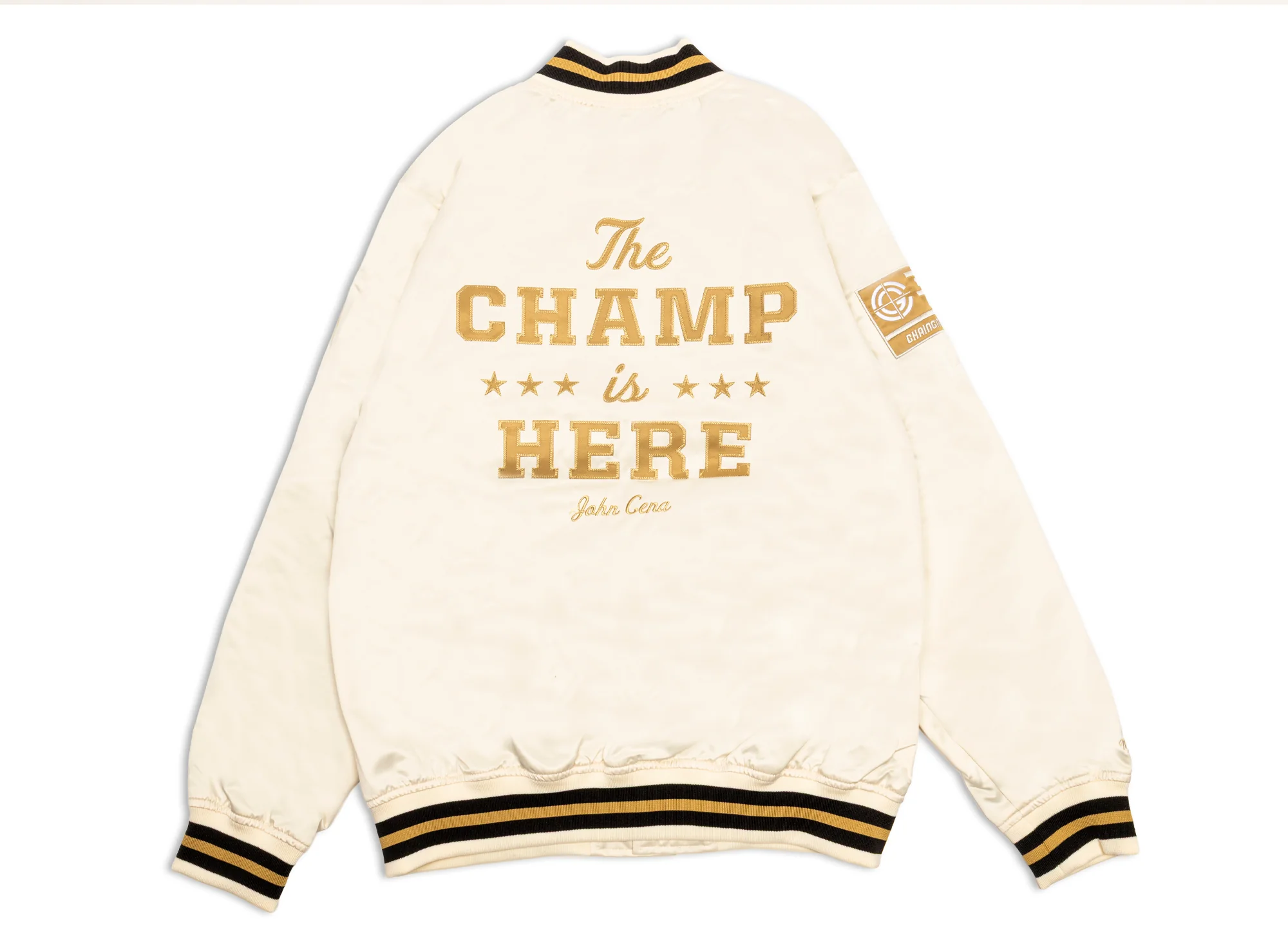 Mitchell & Ness WWE John Cena Sublimated Satin Jacket - Image 2