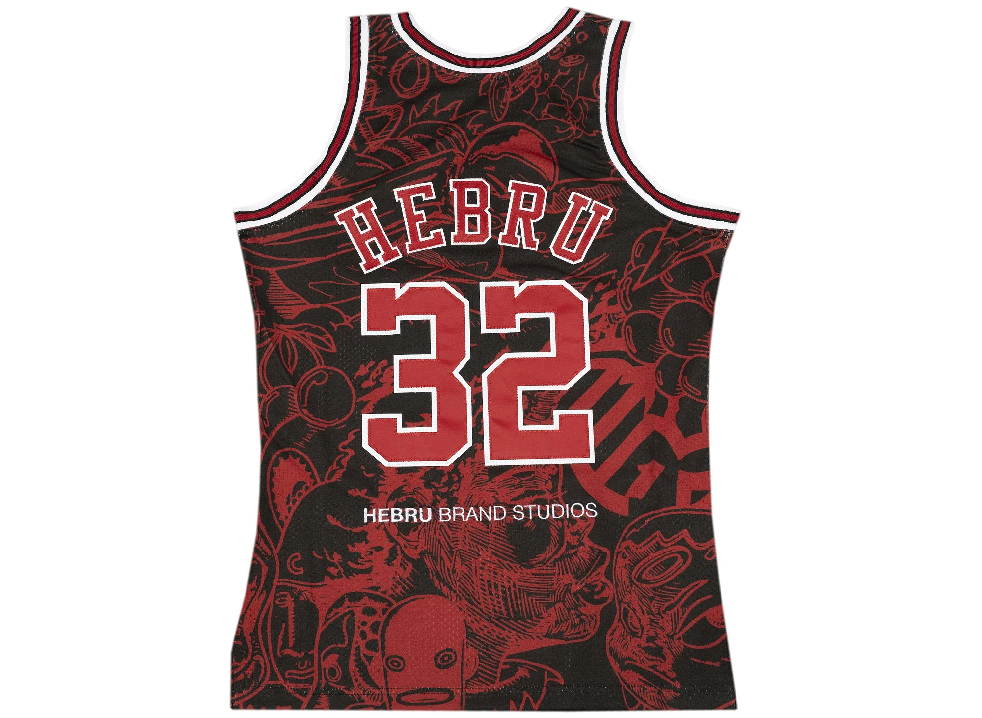 Mitchell & Ness x Hebru Brantley NBA Bulls Jersey - Image 2