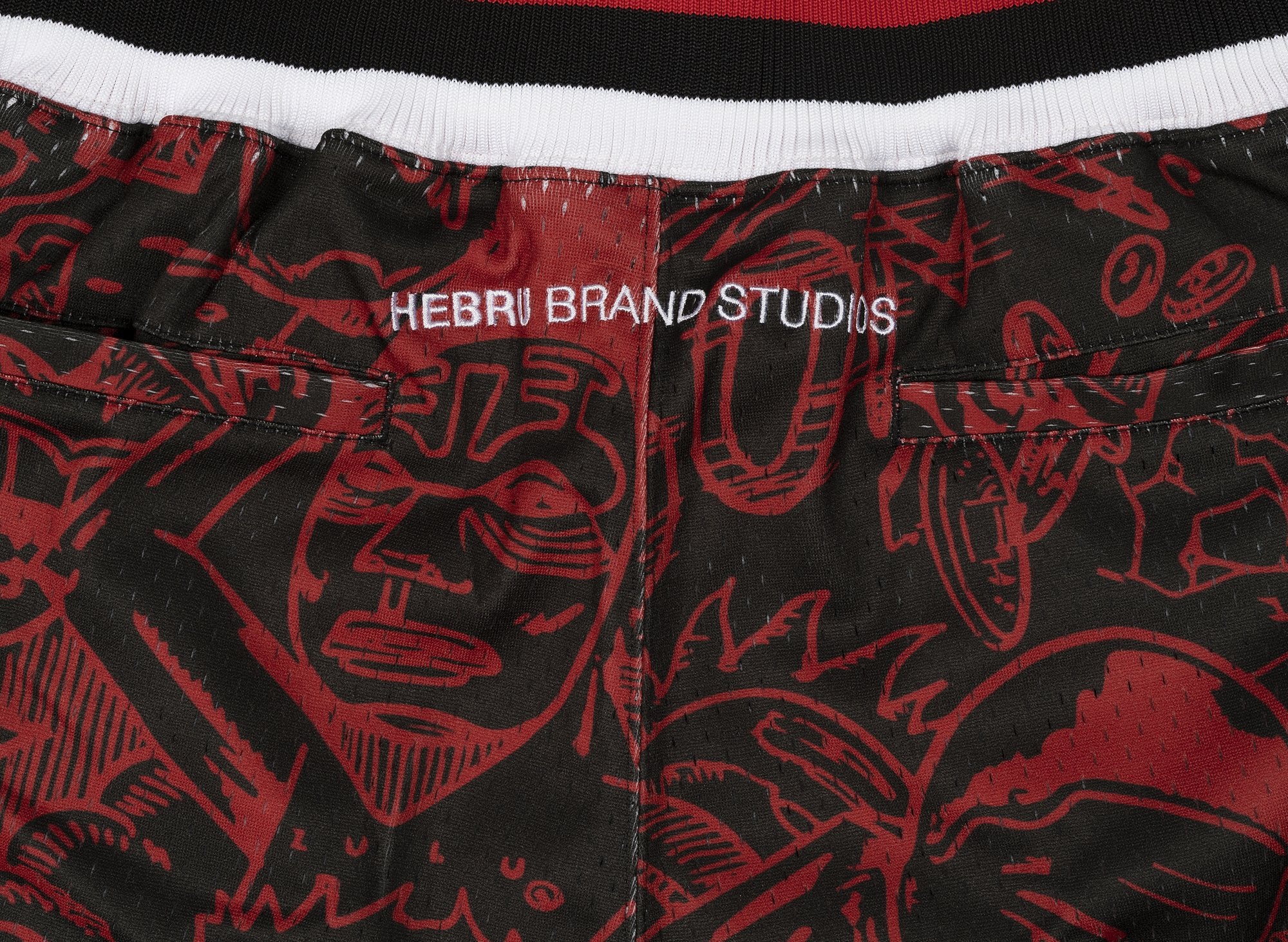 Mitchell & Ness x Hebru Brantley NBA Bulls Shorts - Image 2