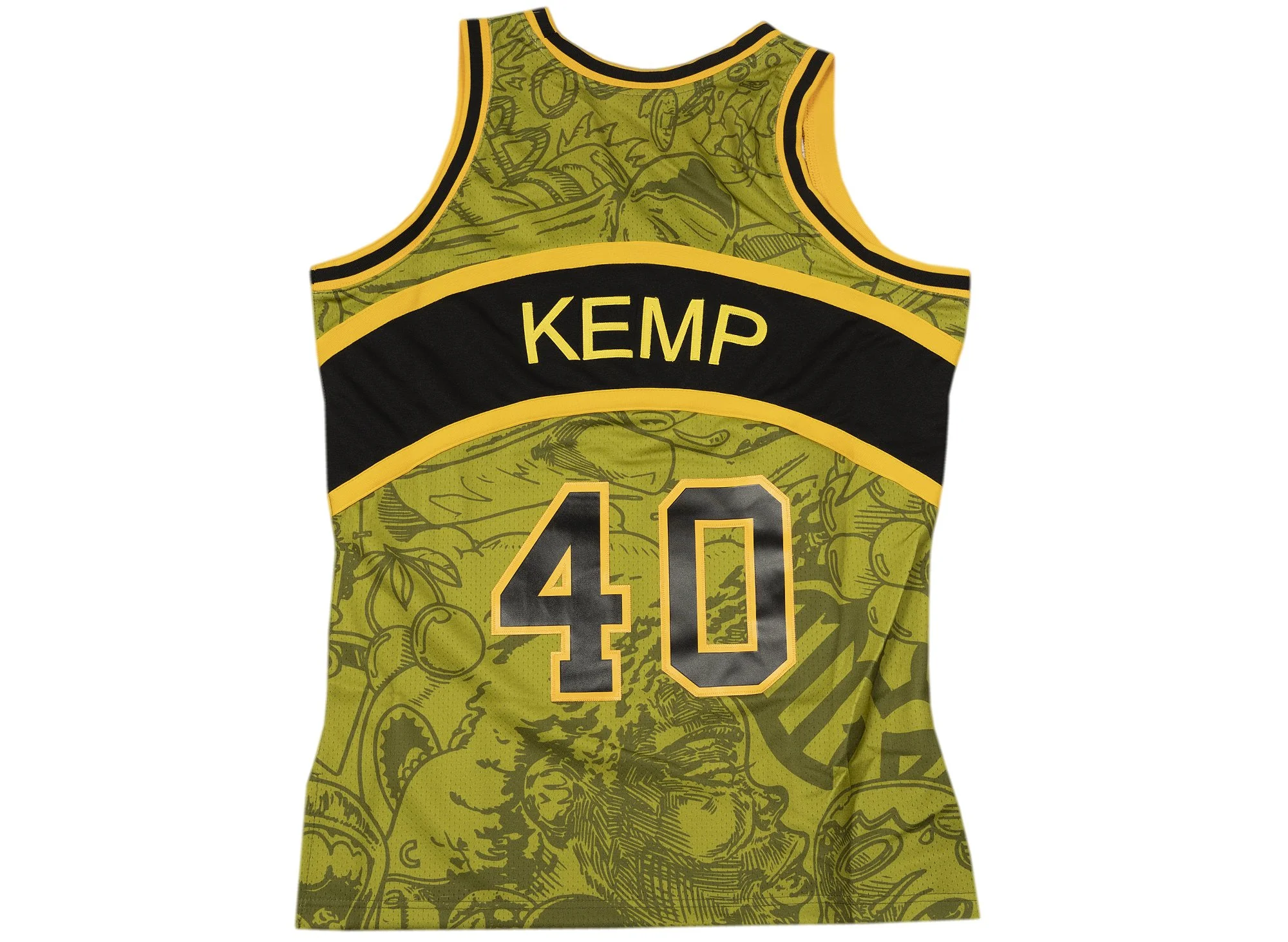 Mitchell & Ness x Hebru Brantley NBA Seattle Supersonics Jersey - Image 2