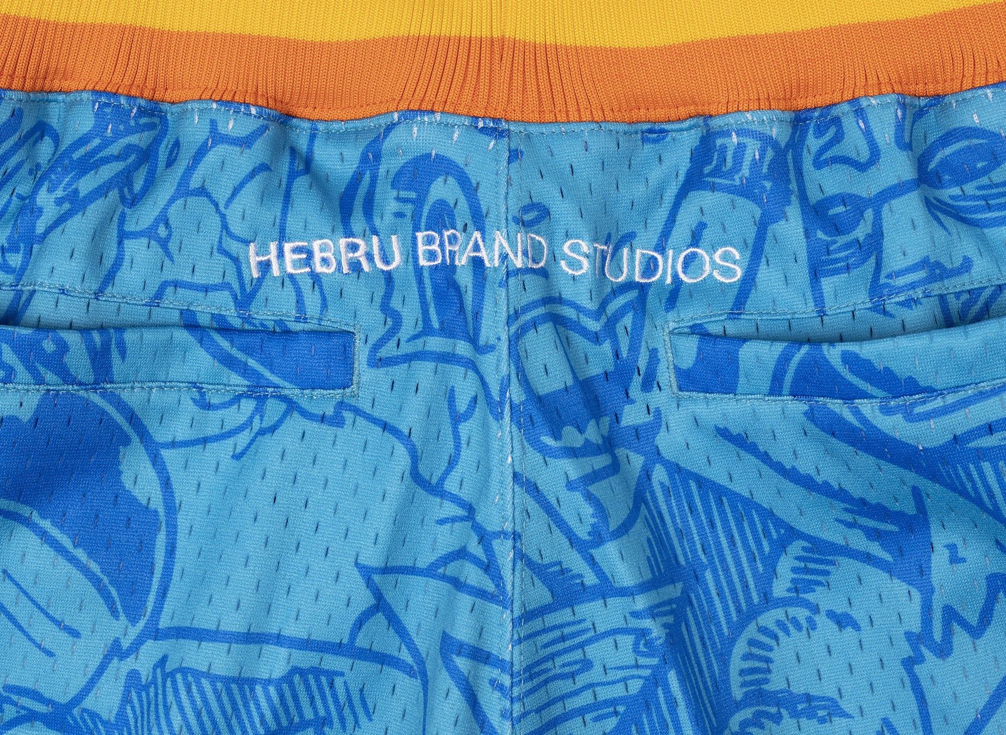 Mitchell & Ness x Hebru Brantley NBA Supersonics Shorts - Image 2