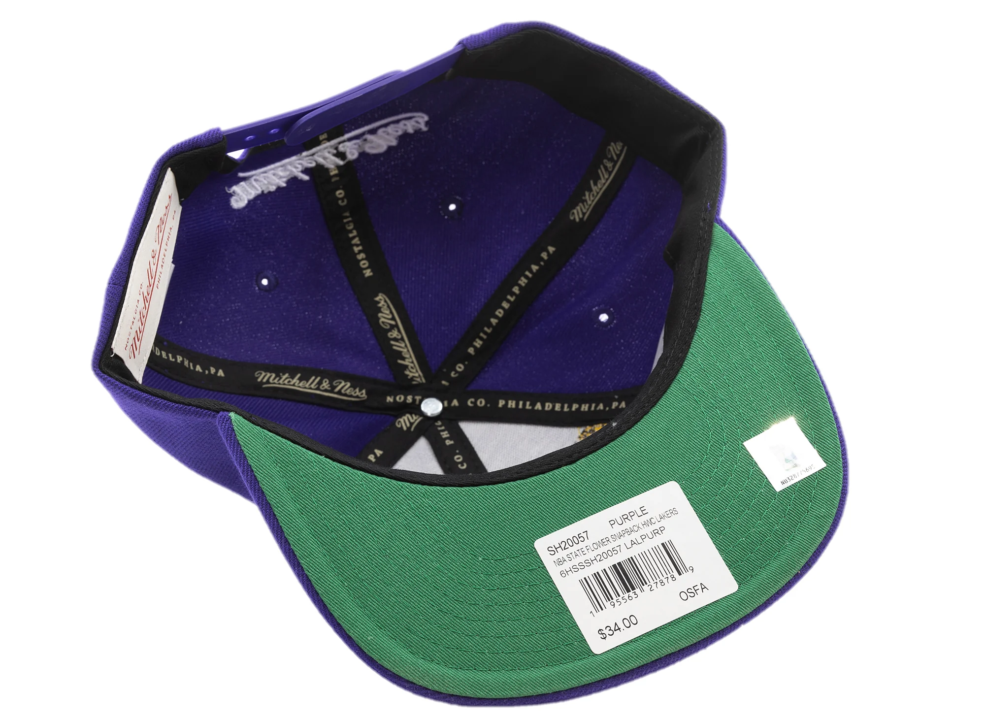 Mitchell & Ness x NBA State Flower Snapback 'Los Angeles Lakers' - Image 3