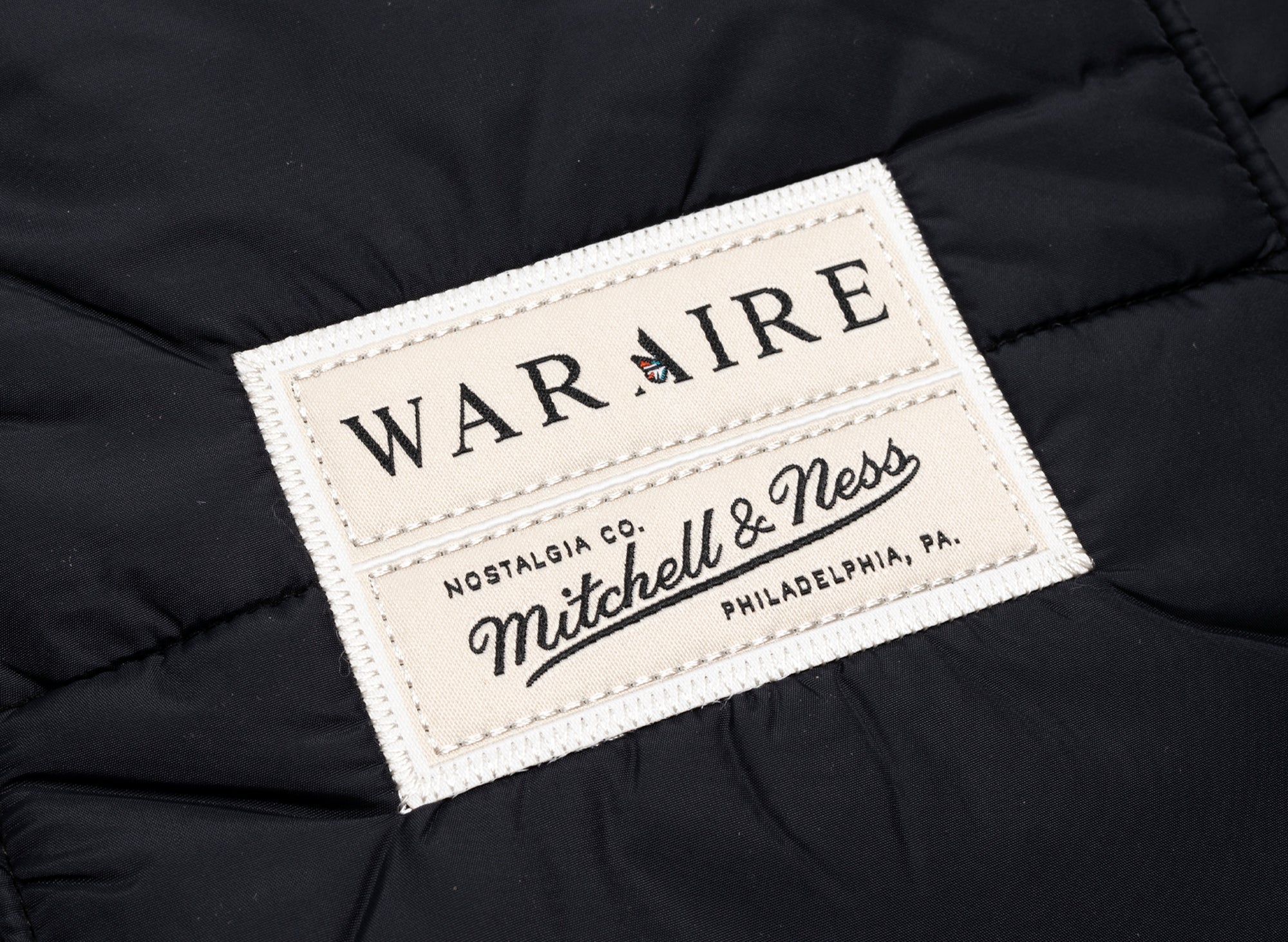 Mitchell & Ness x Waraire Full Snap Puffer Jacket - Image 2
