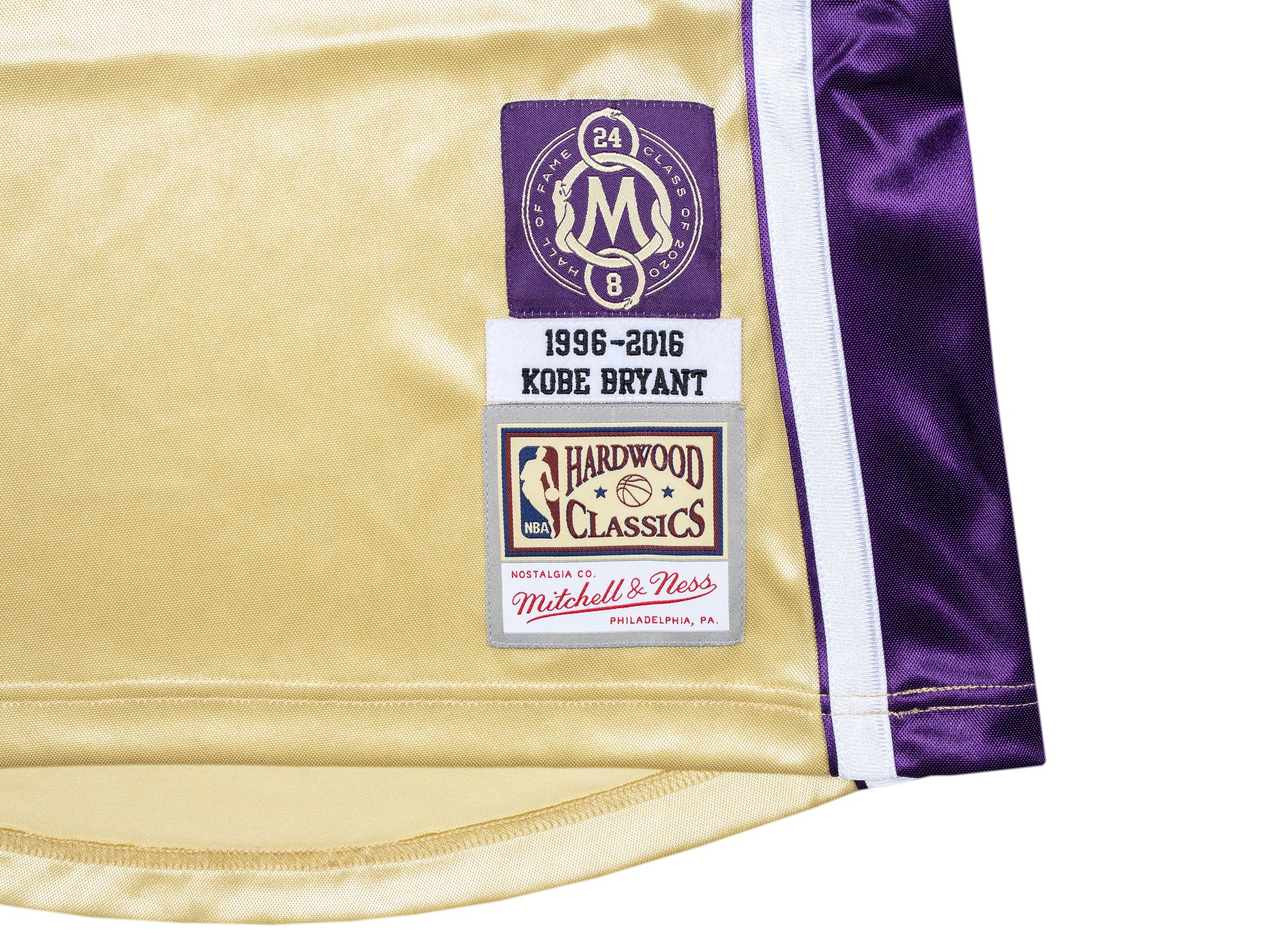 NBA AUTHENTIC JERSEY LAKERS 96 Kobe Bryant HALL OF FAME x MITCHELL & NESS - Image 4