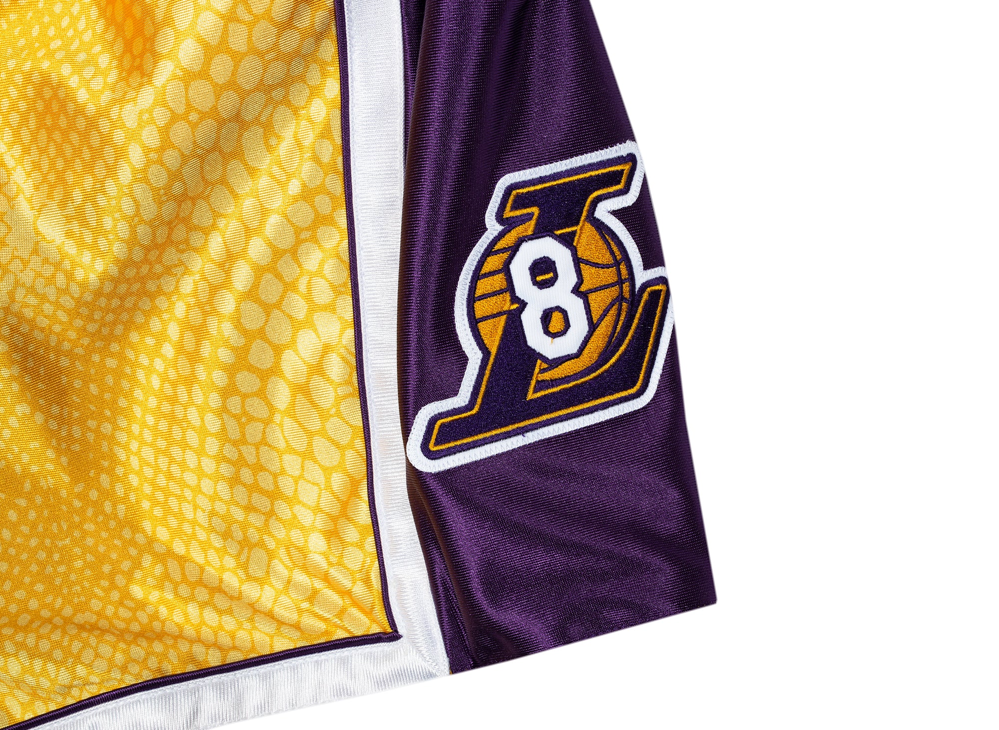 NBA Mitchell & Ness Reversible Kobe Bryant Lakers Shorts - Image 4