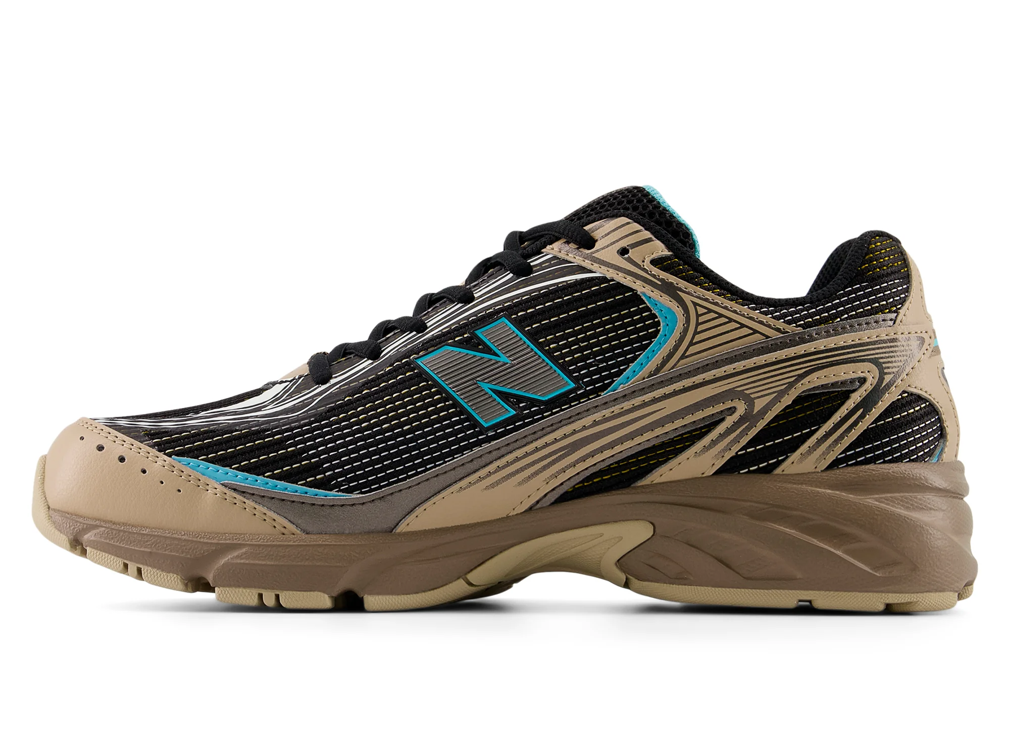 New Balance U509EV1 U509E36B 'Stoneware / Thunder Brown' - Image 2