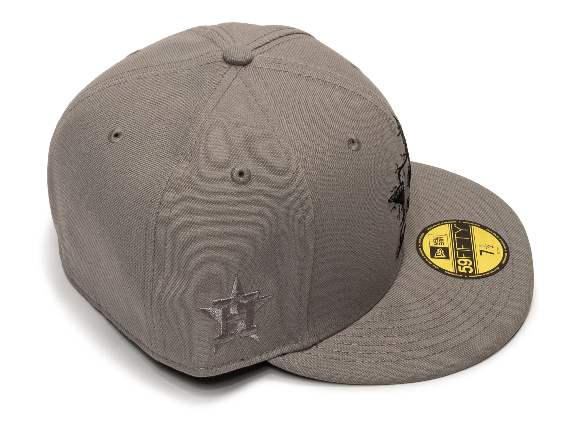 New Era 5950 Cracked 26484 Houston Astros Fitted Hat - Image 2
