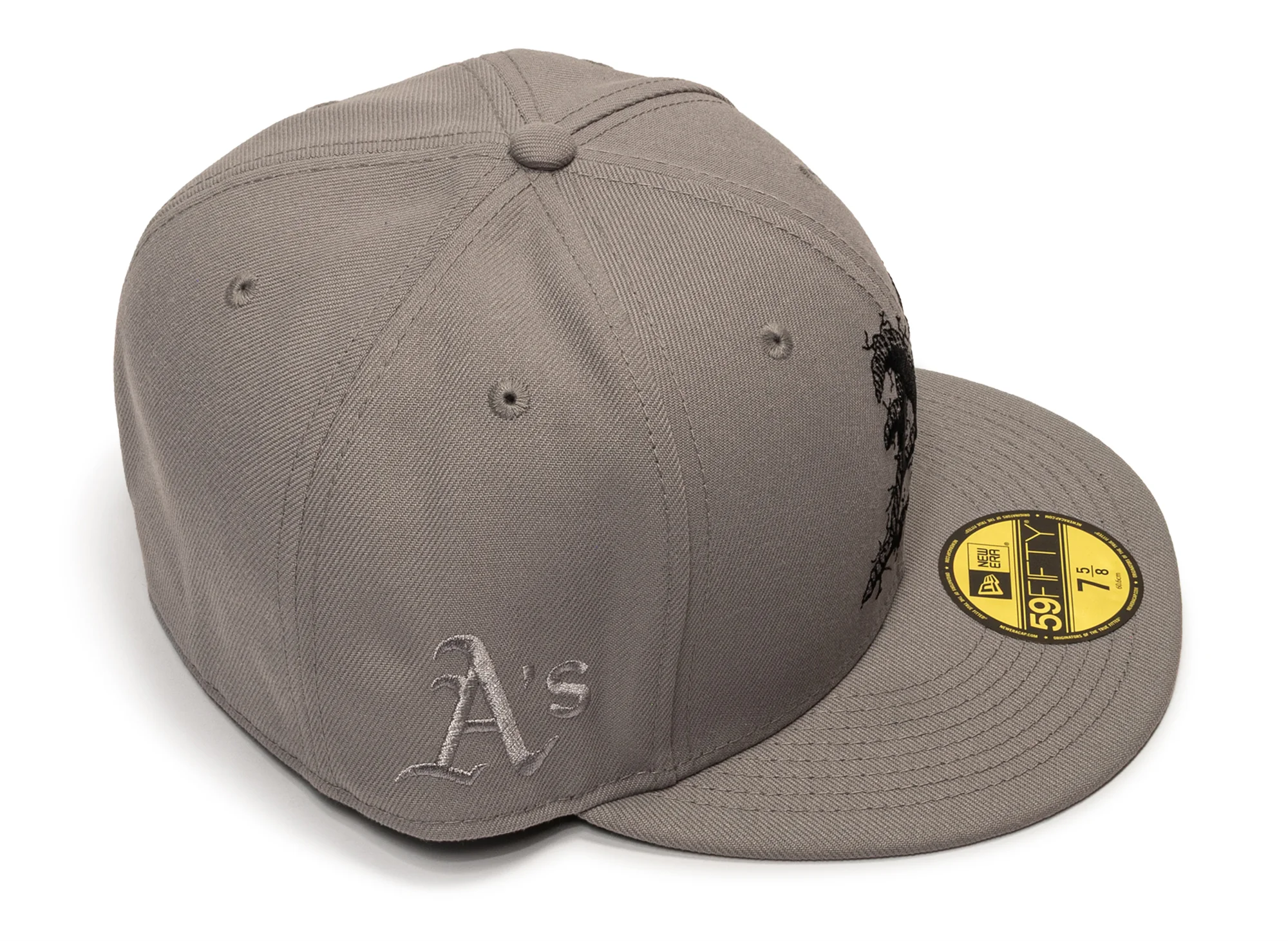 New Era 5950 Cracked 26484 Oakland Athletics Fitted Hat - Image 2