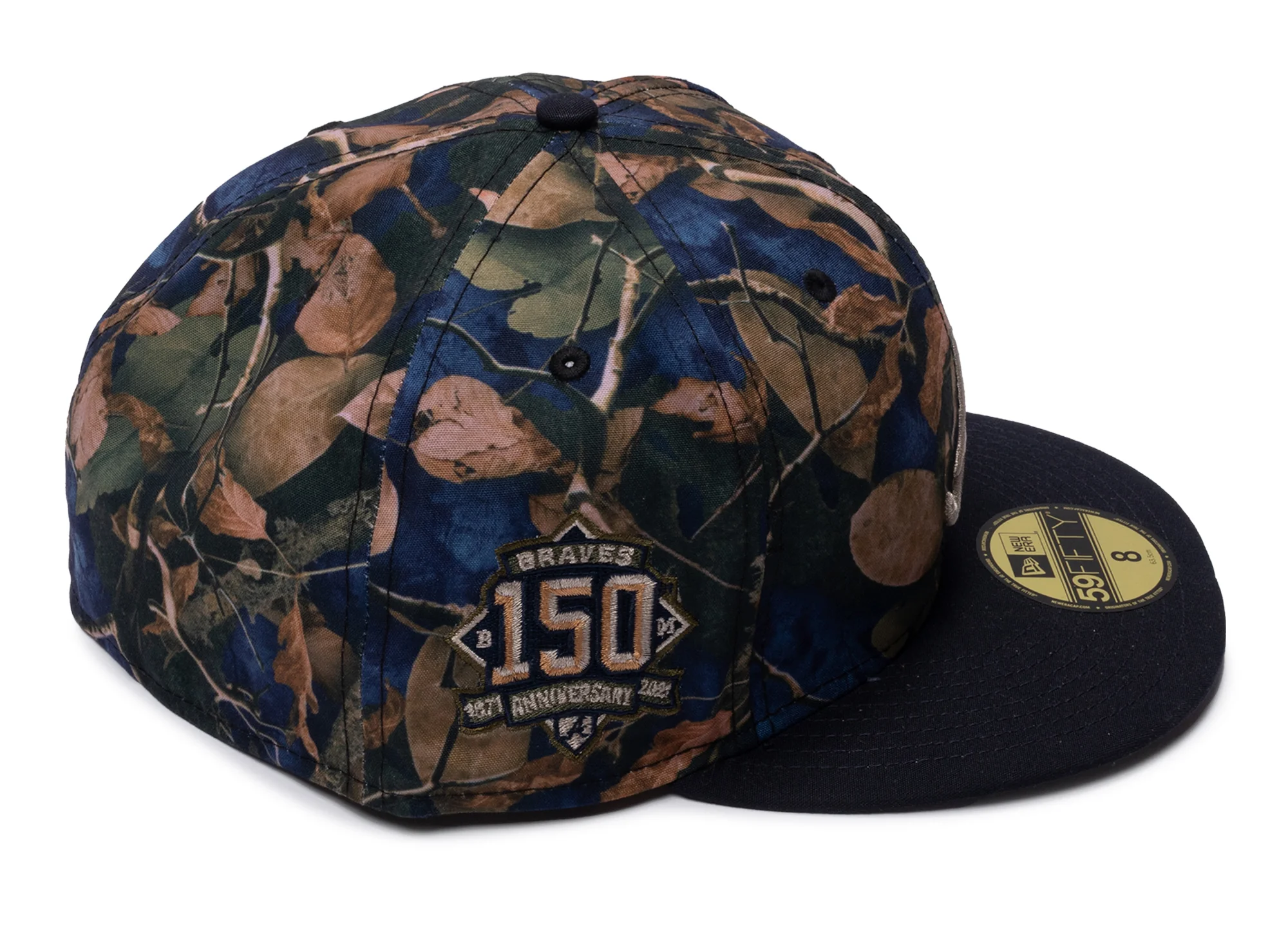 New Era 59Fifty Leaves Atlanta Braves Fitted Hat - Image 2