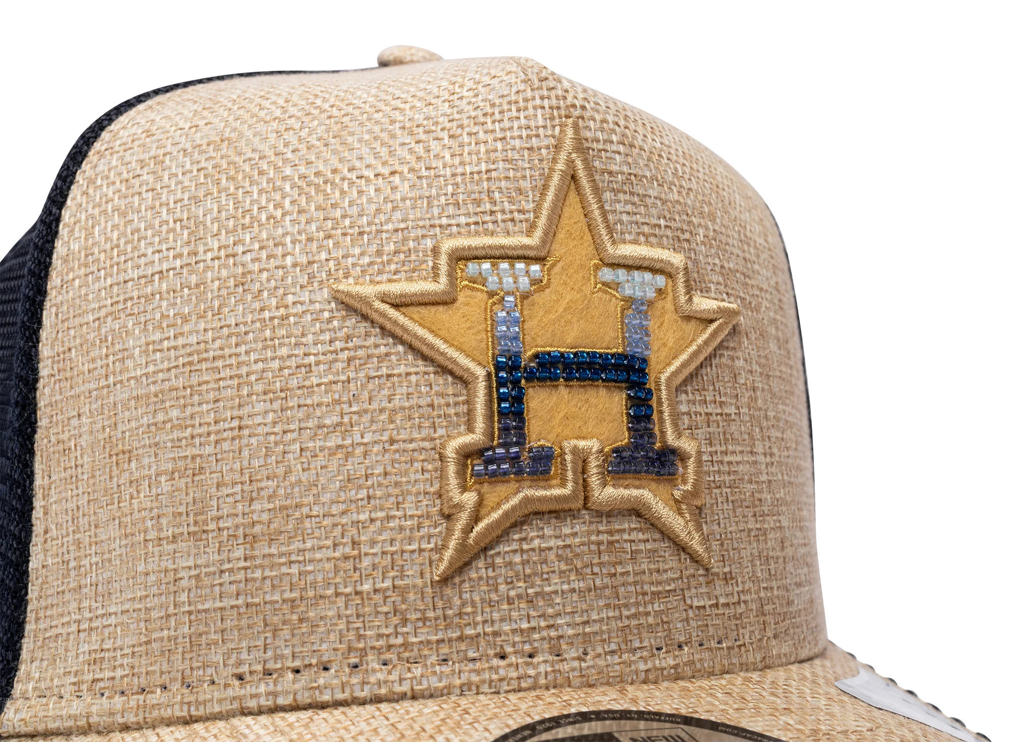 New Era 9Fifty AF Beaded Houston Astros Snapback Hat - Image 4