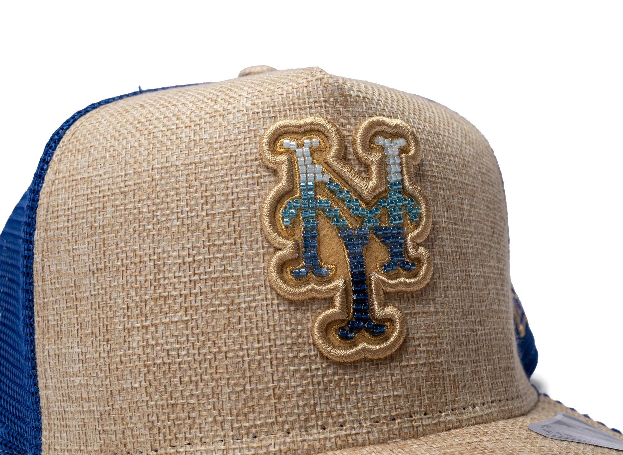 New Era 9Fifty AF Beaded New York Mets Snapback Hat - Image 3