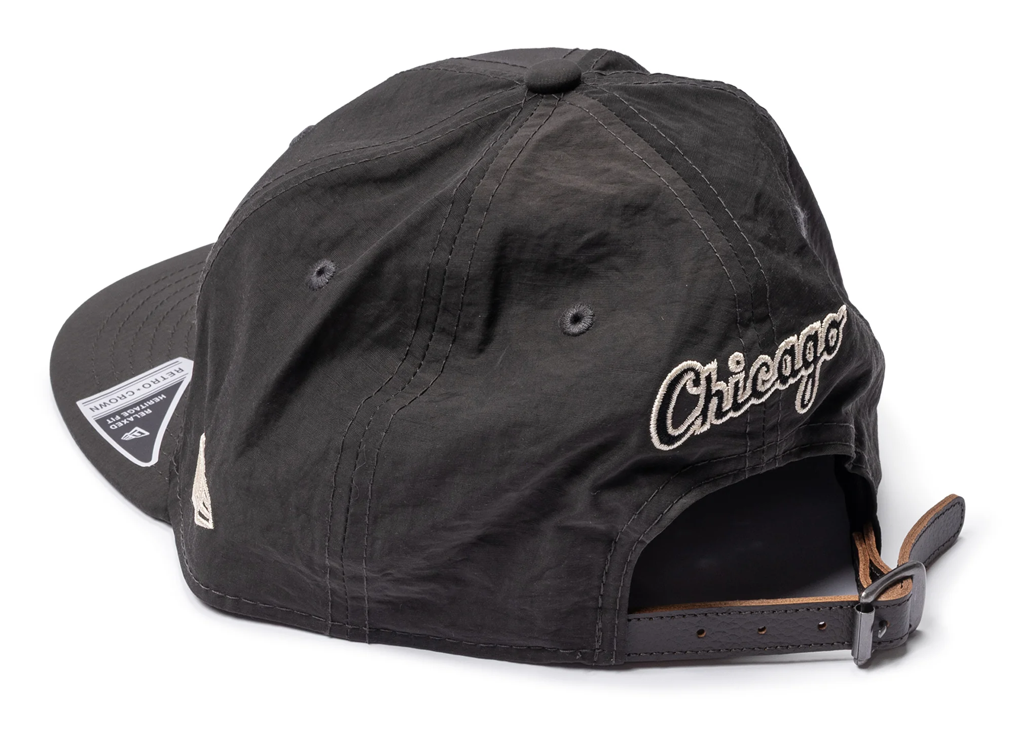 New Era 9Fifty Chicago White Sox Nylon Strapback Hat - Image 2