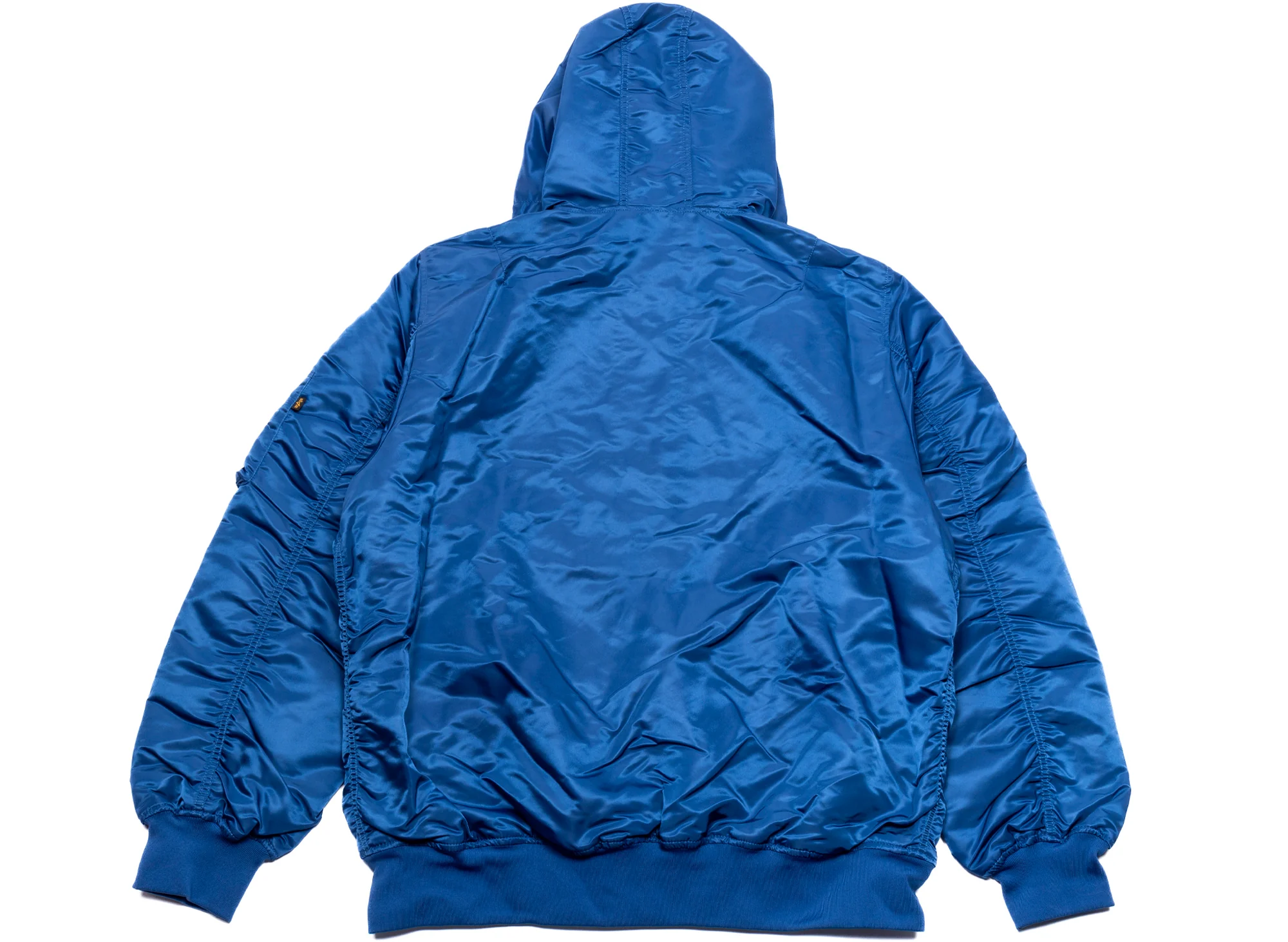 New Era Alpha Industries Los Angeles Dodgers MA1 Jacket F3 in Blue - Image 3