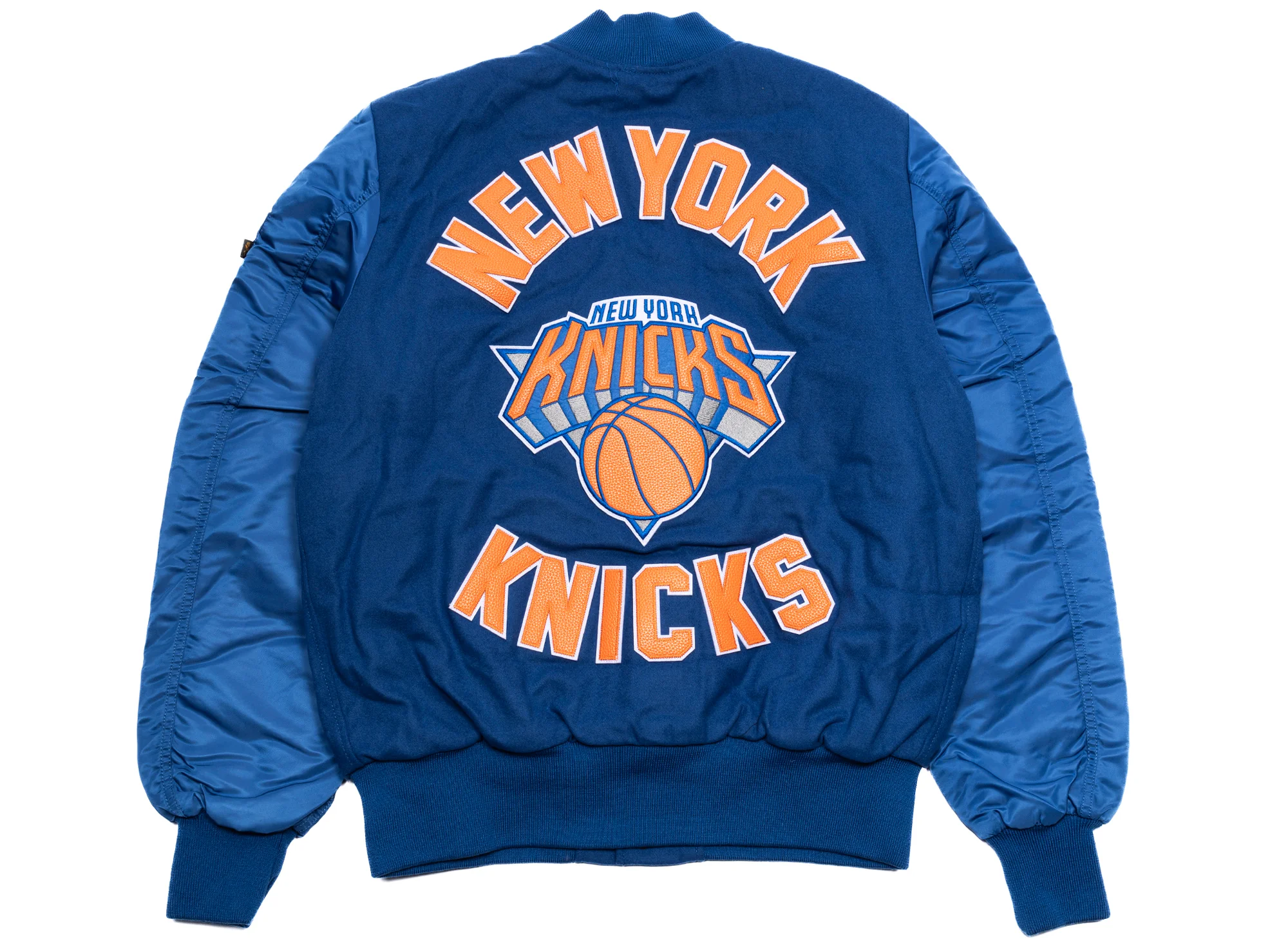 New Era Alpha Industries New York Knicks MA1 Jacket - Image 2