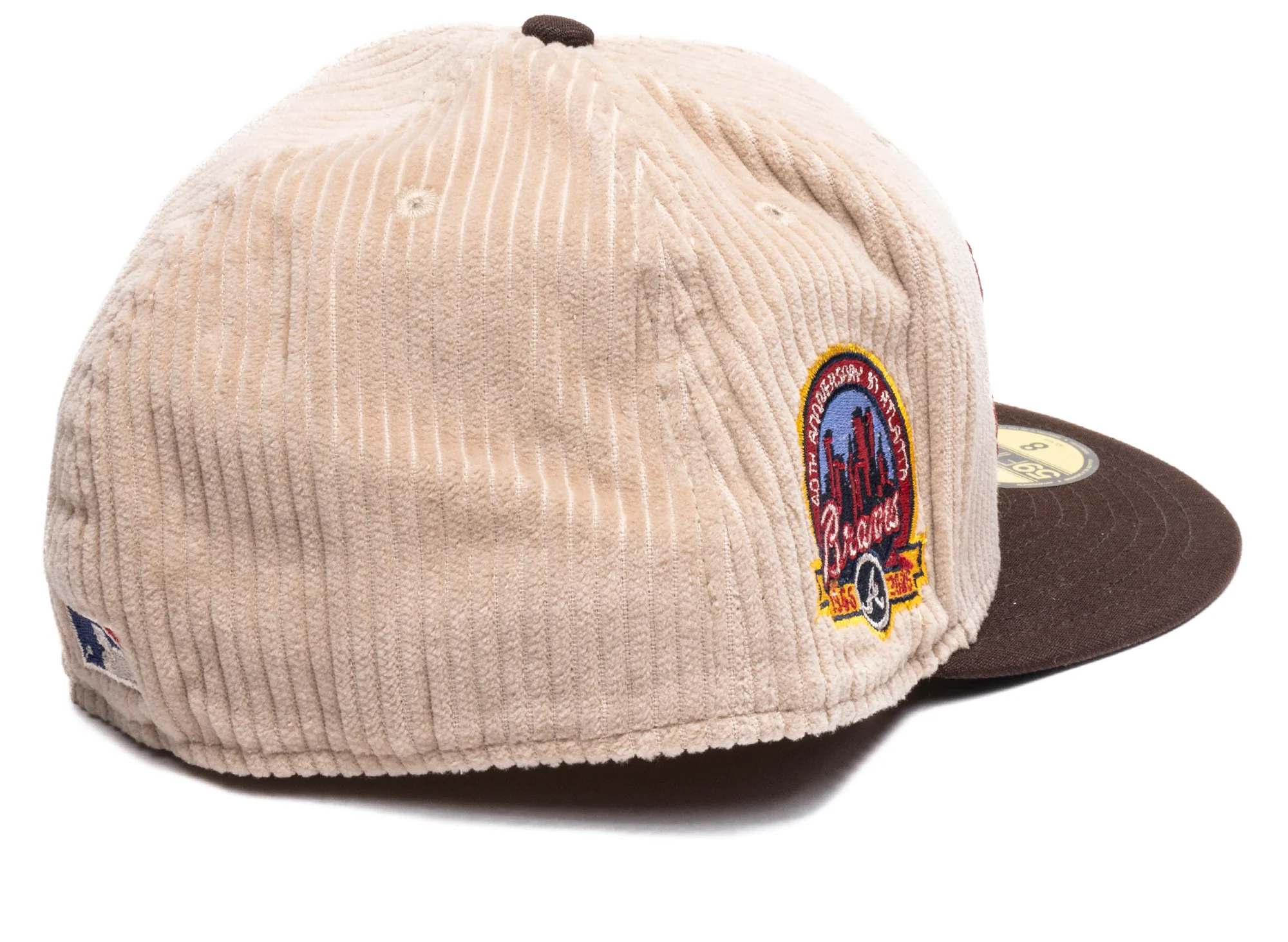 New Era Atlanta Braves Fall Corduroy Hat - Image 2