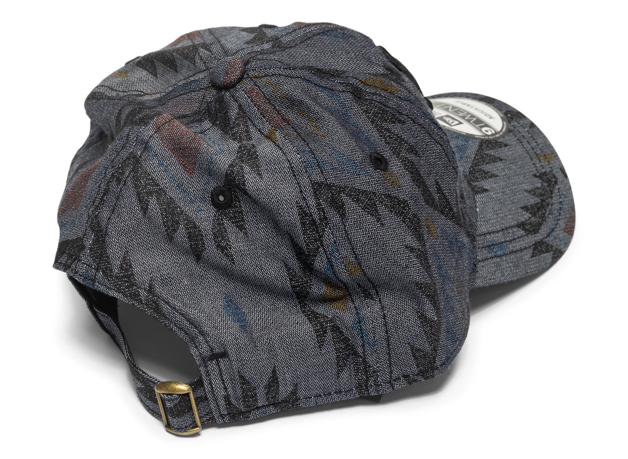 New Era Aztec Pattern 920 Los Angeles Dodgers Strapback Hat - Image 2