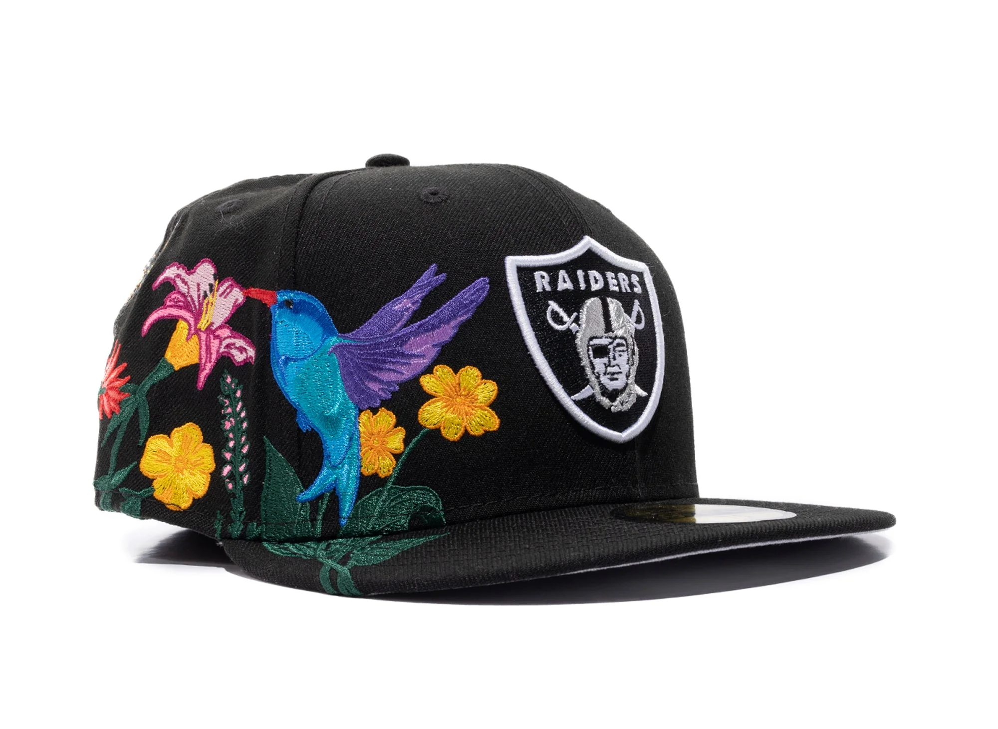 New Era Blooming Los Angeles Raiders Hat - Image 2
