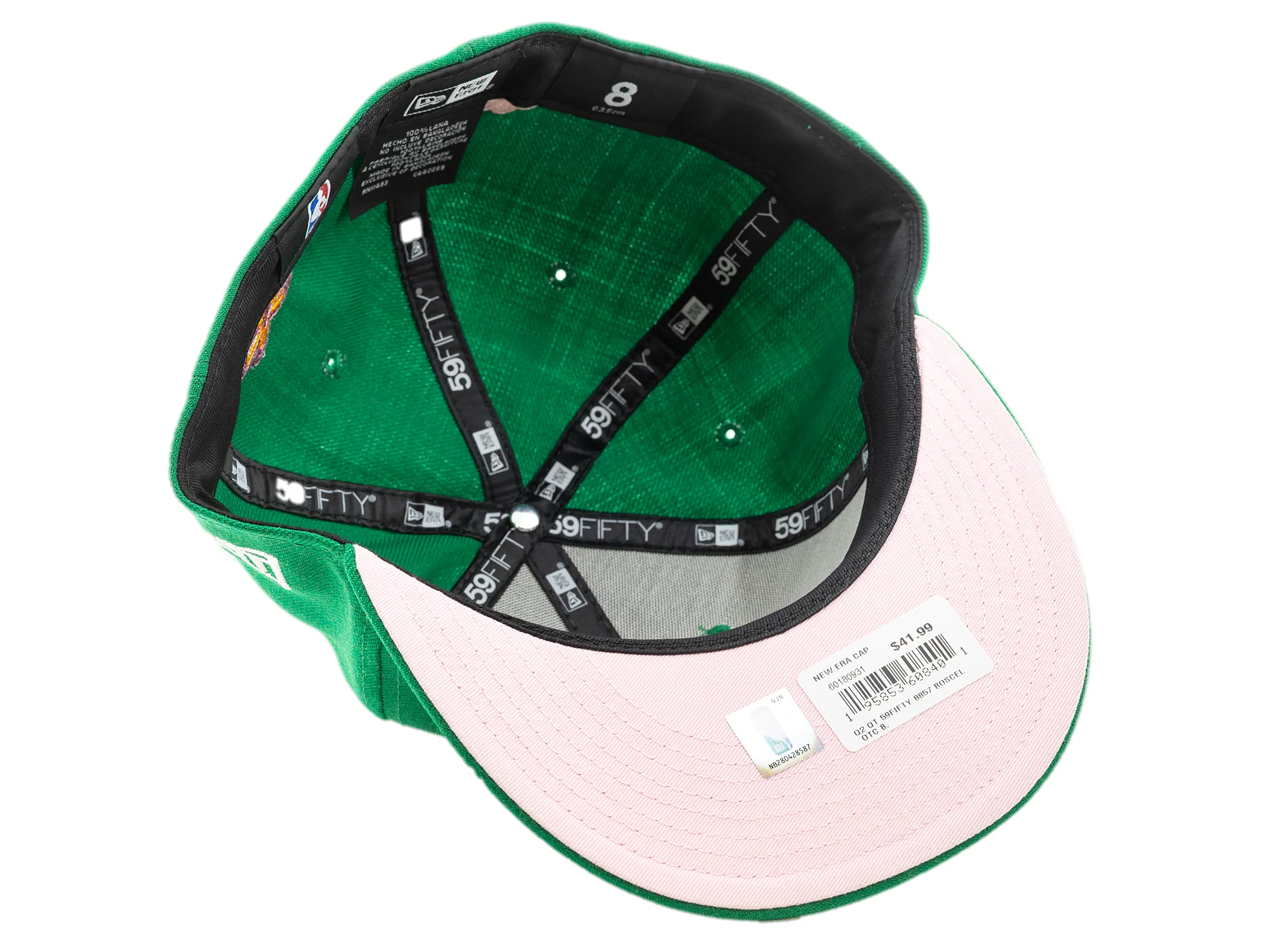 New Era Boston Celtics Floral Fitted Hat - Image 3