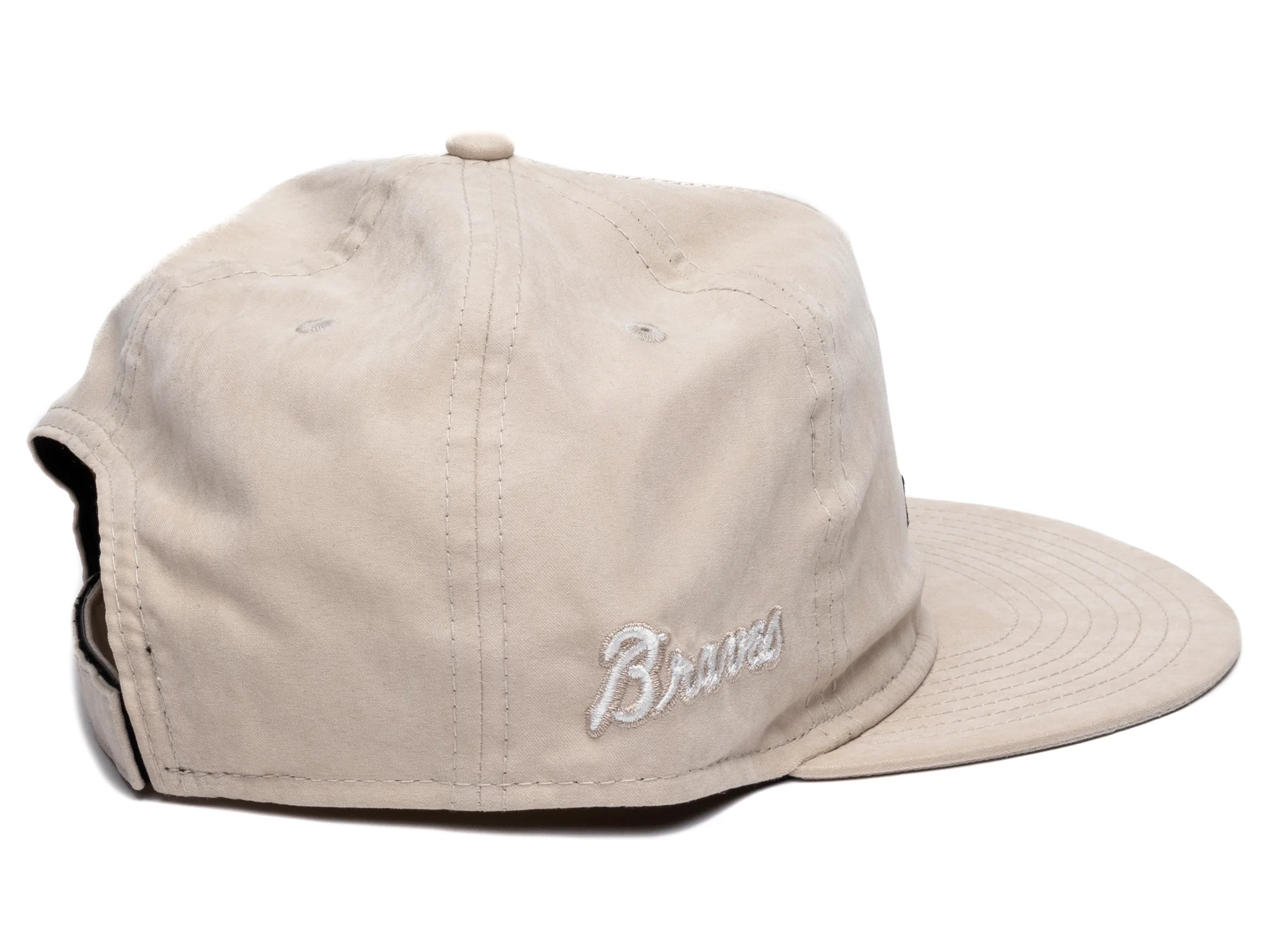 New Era Brushed Nylon Atlanta Braves Hat - Image 2
