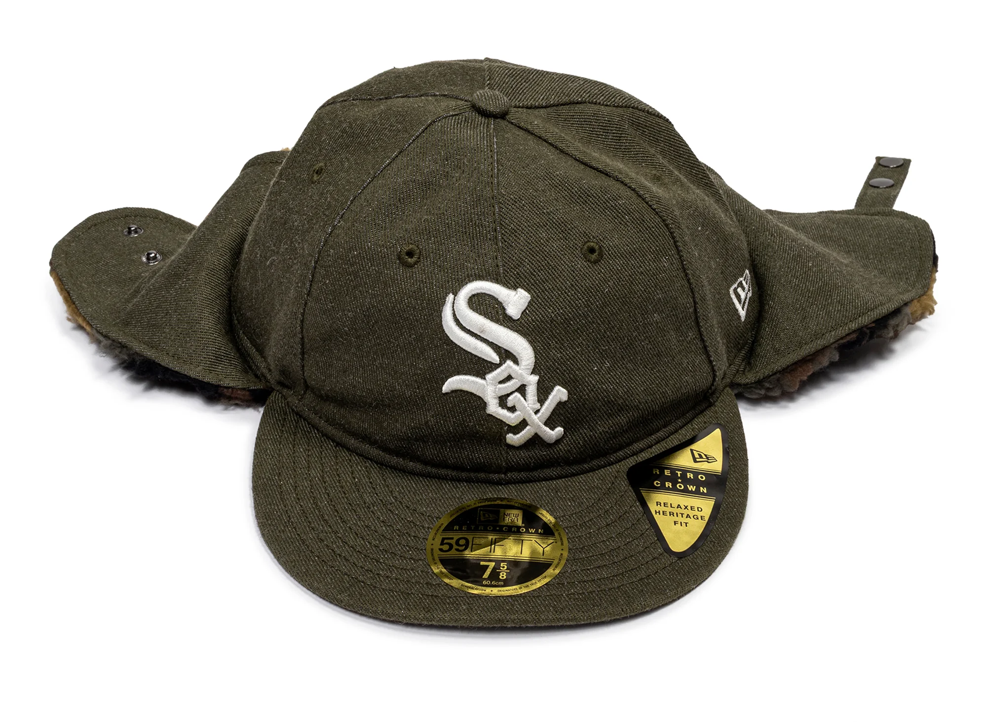 New Era Camo Dog Ear Chicago White Sox Fitted Hat - Image 2