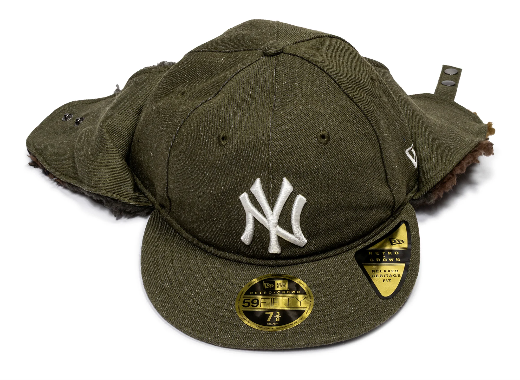 New Era Camo Dog Ear New York Yankees Fitted Hat - Image 2