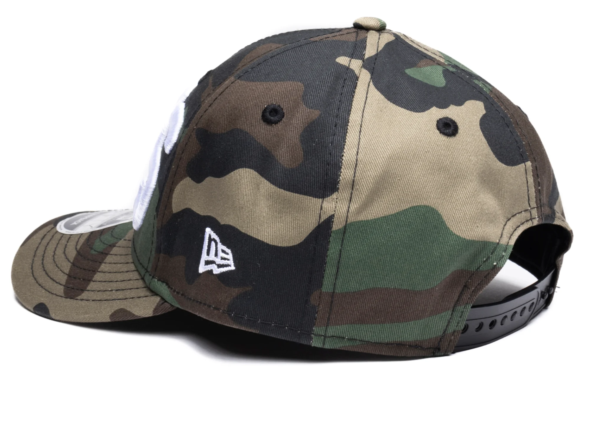 Oneness x New Era Snapback CATS Hat in Woodland Camo - Image 2