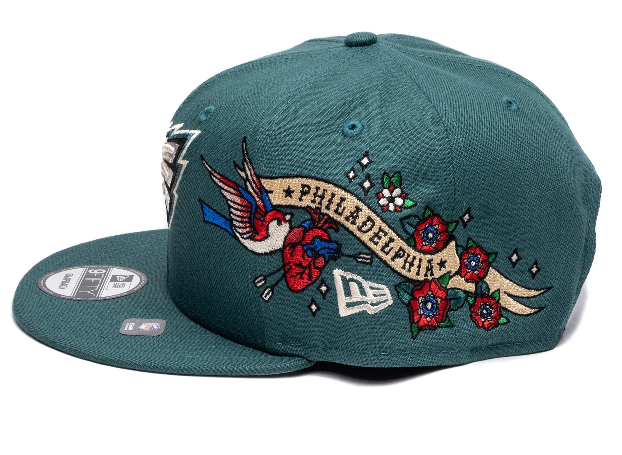New Era City Art Philadelphia Eagles Snapback Hat - Image 2