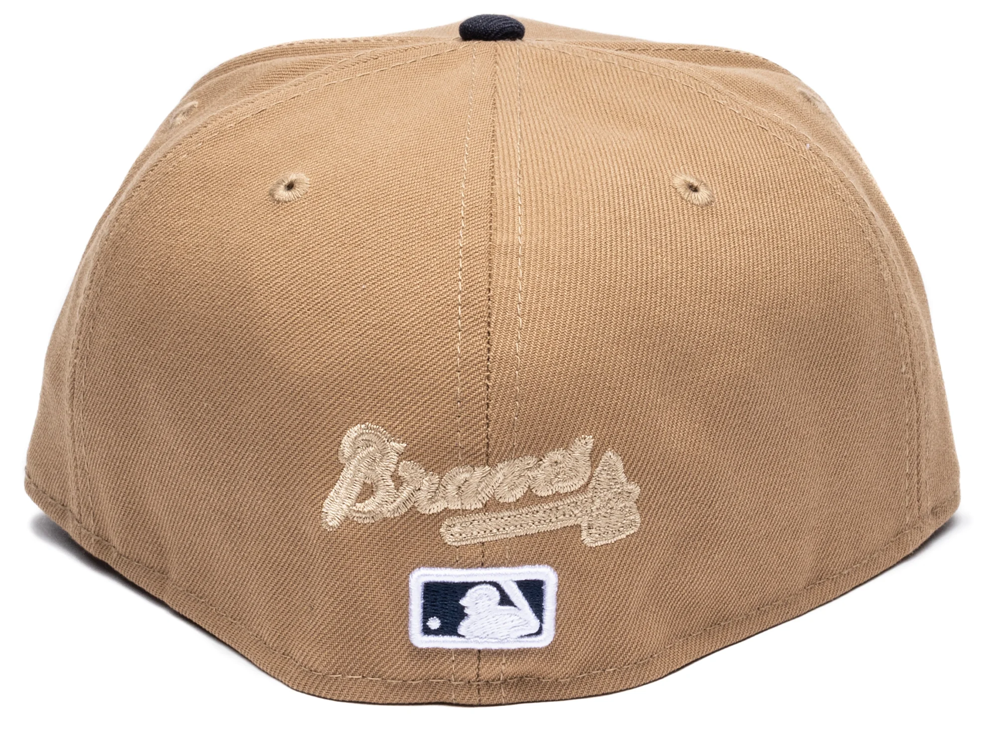 New Era Classic 8-Bit Wordmark Atlanta Braves Fitted Hat - Image 2
