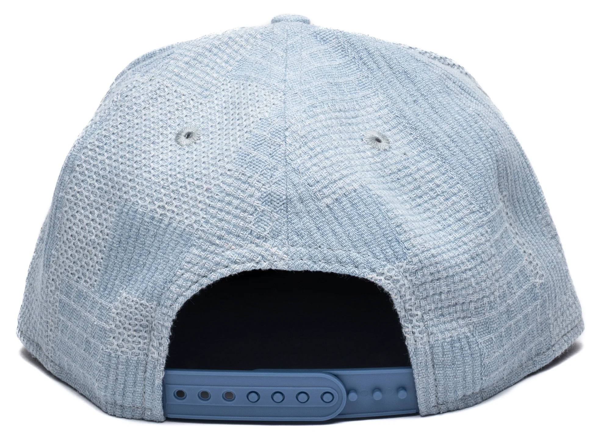 New Era Denim Patchwork Atlanta Braves Snapback Hat - Image 2