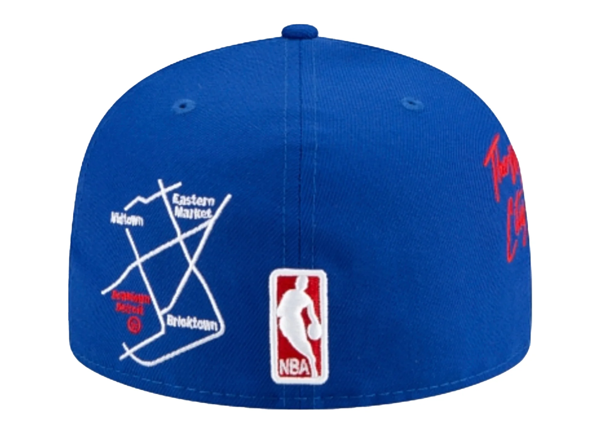 New Era Detroit Pistons 59FIFTY Fitted Hat - Image 4