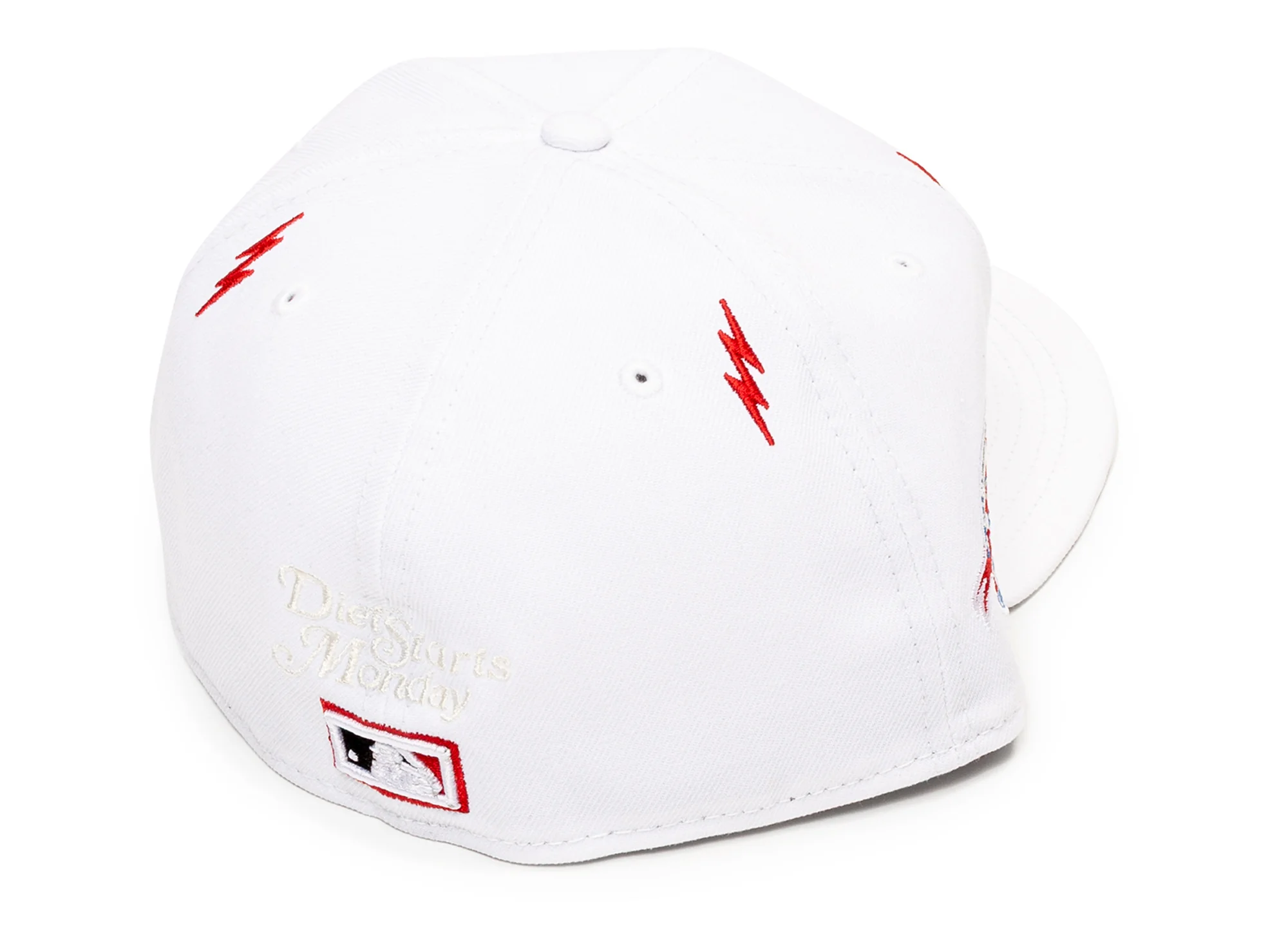 New Era Diet Start Monday 5950 Lightning Bolts Cincinnati Reds Fitted Hat - Image 3