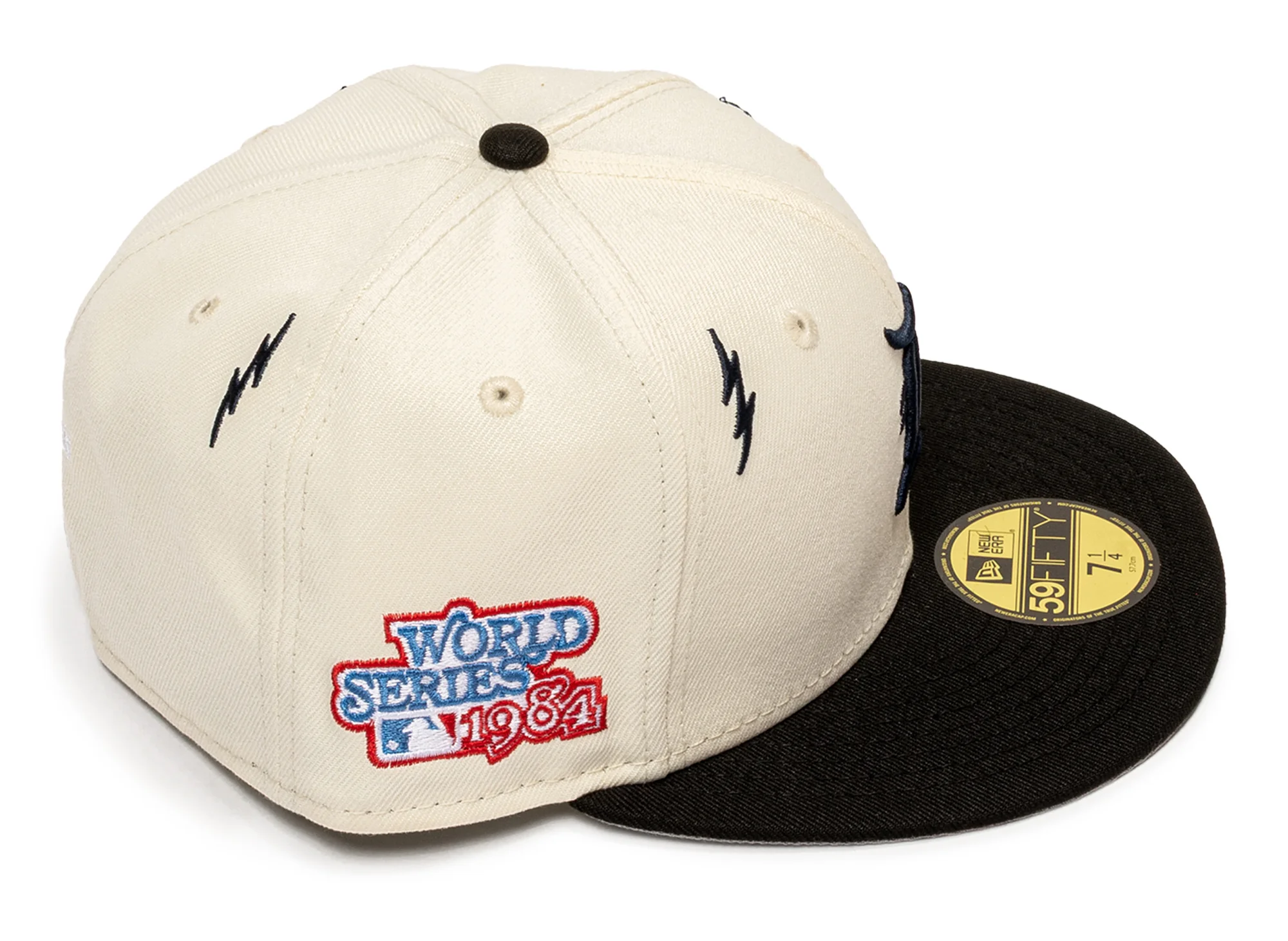 New Era Diet Start Monday 5950 Lightning Bolts Detroit Tigers Fitted Hat - Image 2