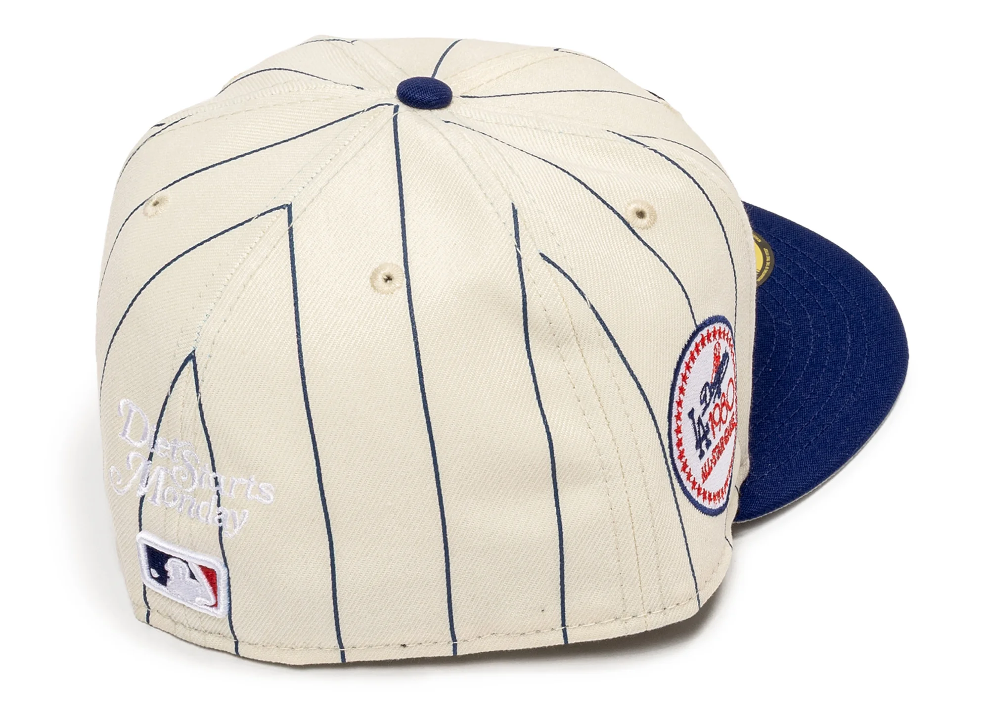 New Era Diet Start Monday 5950 Pinstripe Los Angeles Dodgers Fitted Hat - Image 3