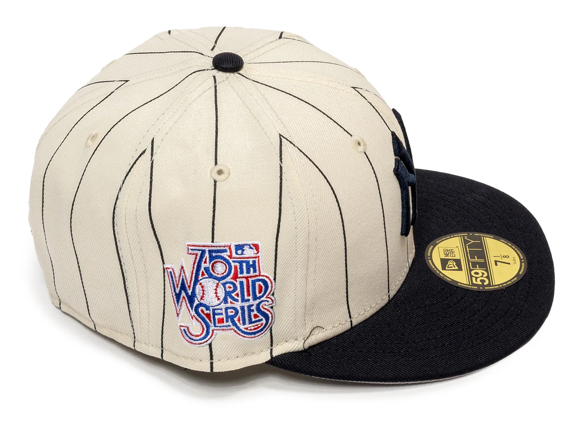 New Era Diet Start Monday 5950 Pinstripe New York Yankees Fitted Hat - Image 2